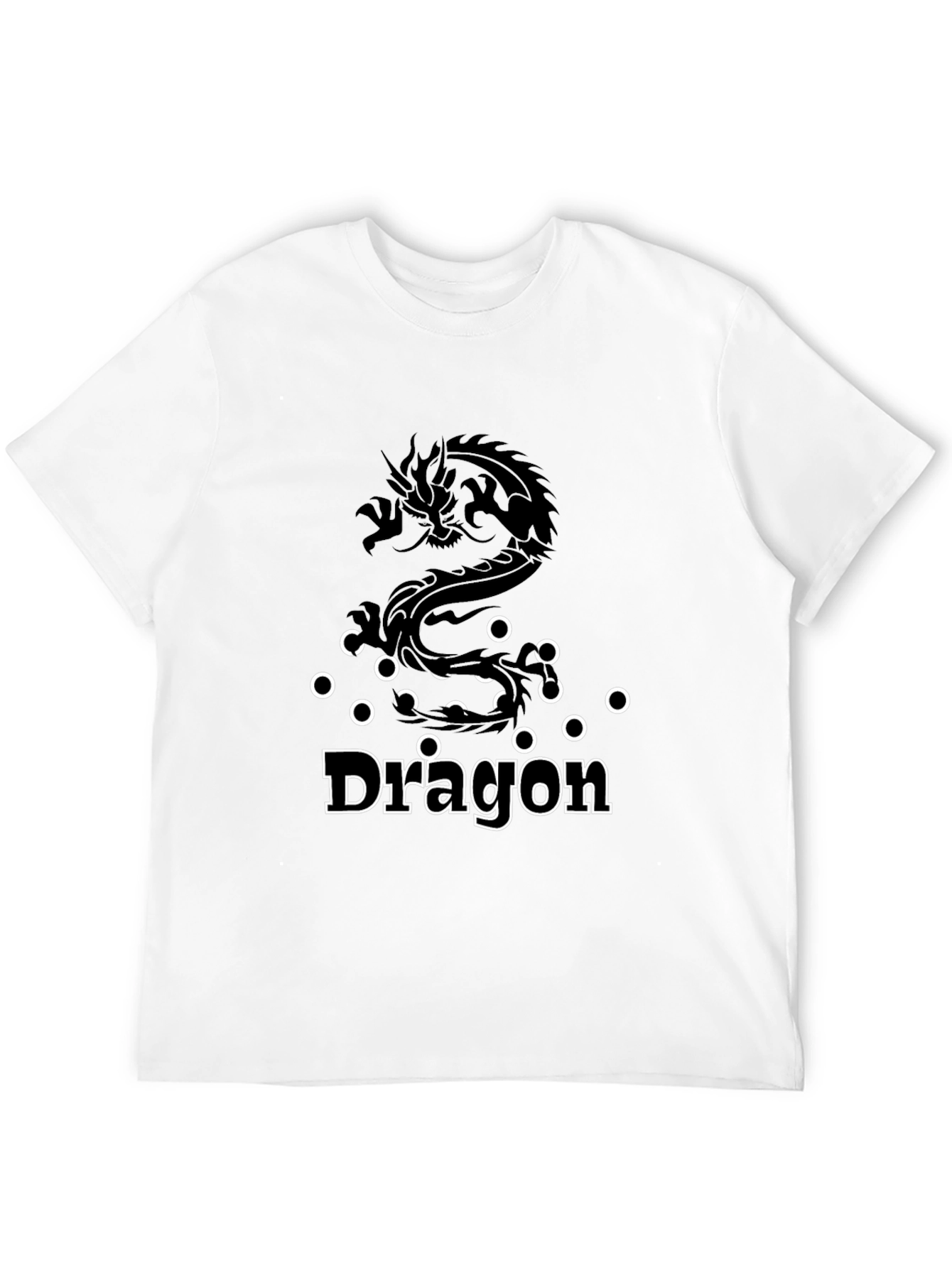Dragon Graphic Tee - Black