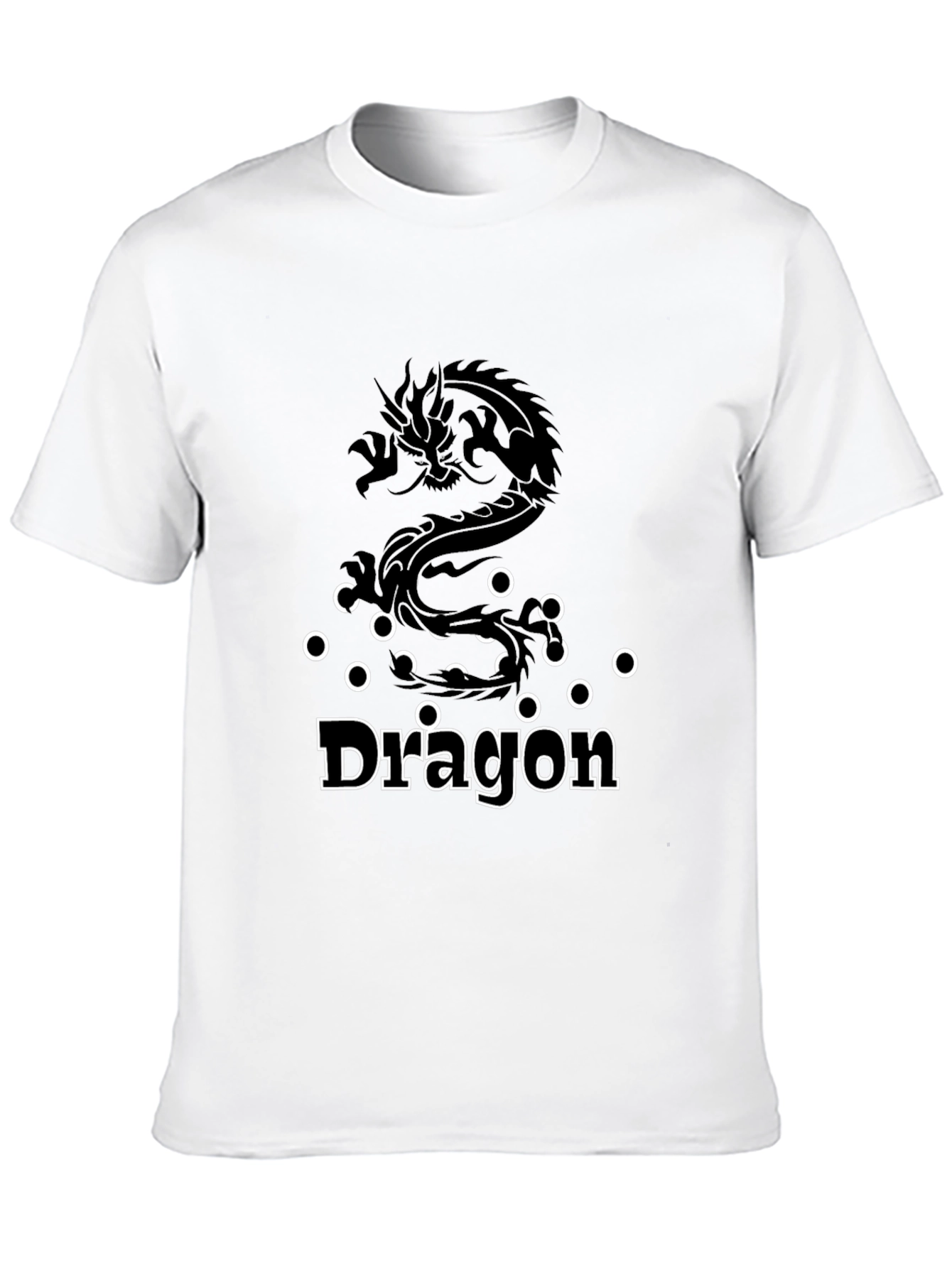 Dragon Graphic Tee - Black