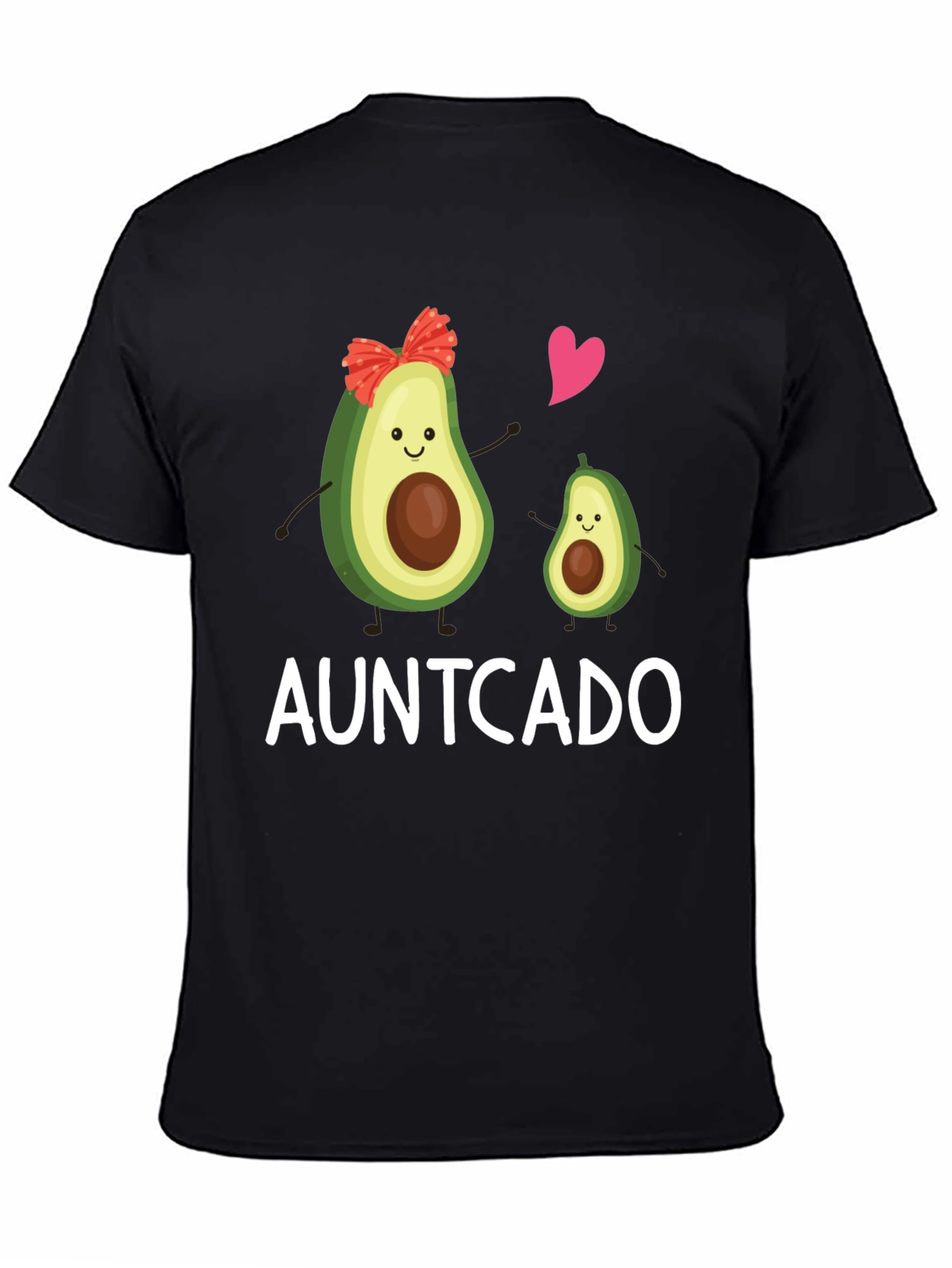 Auntcado Avocado Graphic T-Shirt - Aunt Avocado Gift