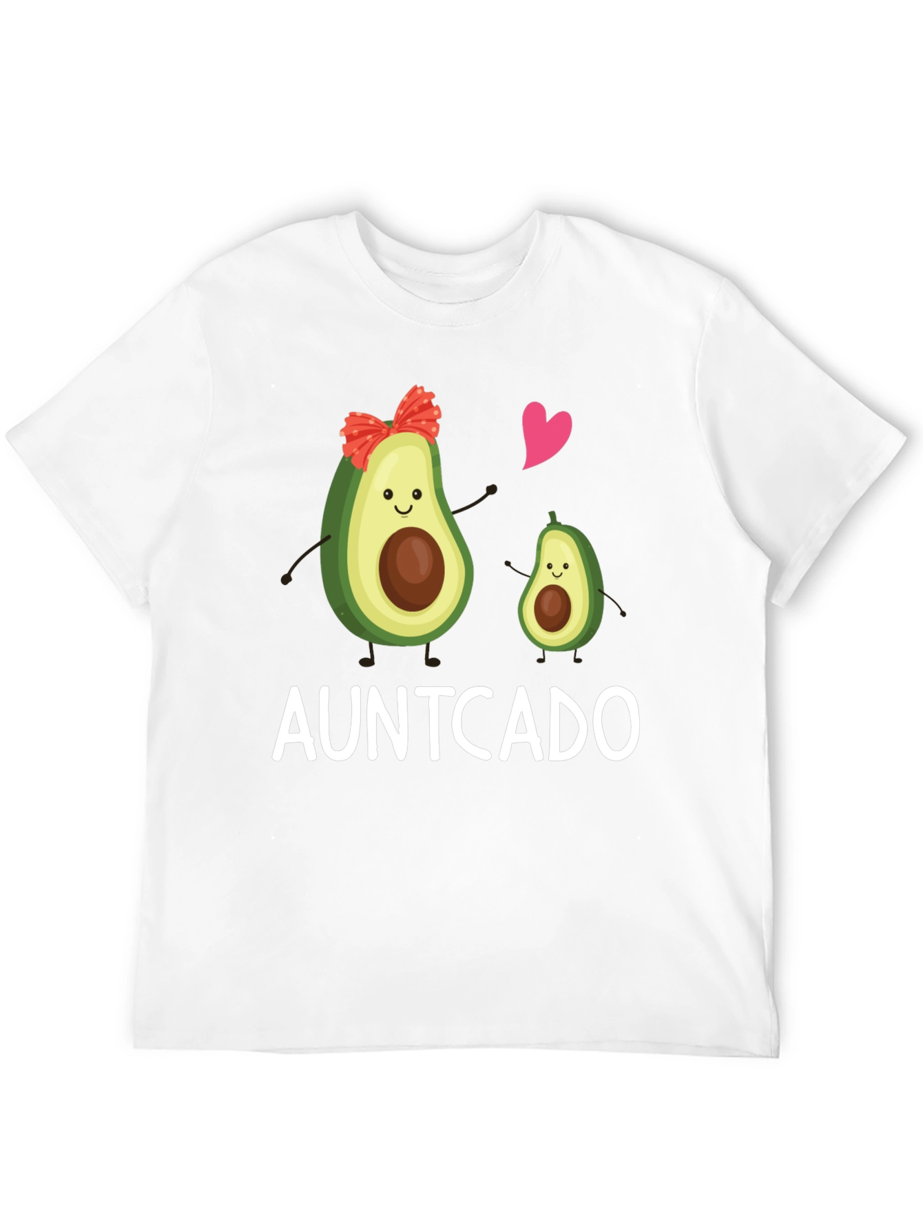 Auntcado Avocado Graphic T-Shirt - Aunt Avocado Gift