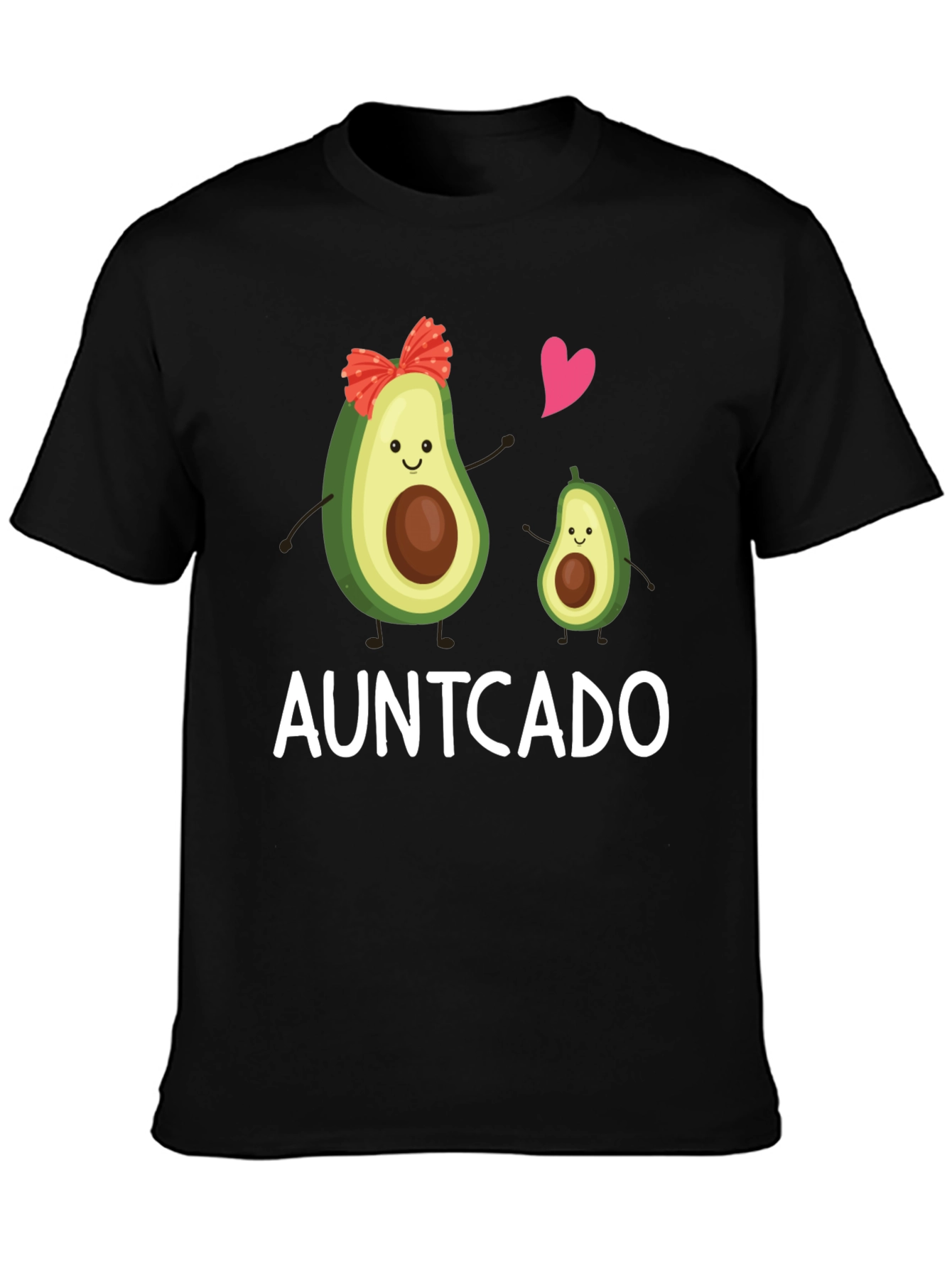 Auntcado Avocado Graphic T-Shirt - Aunt Avocado Gift