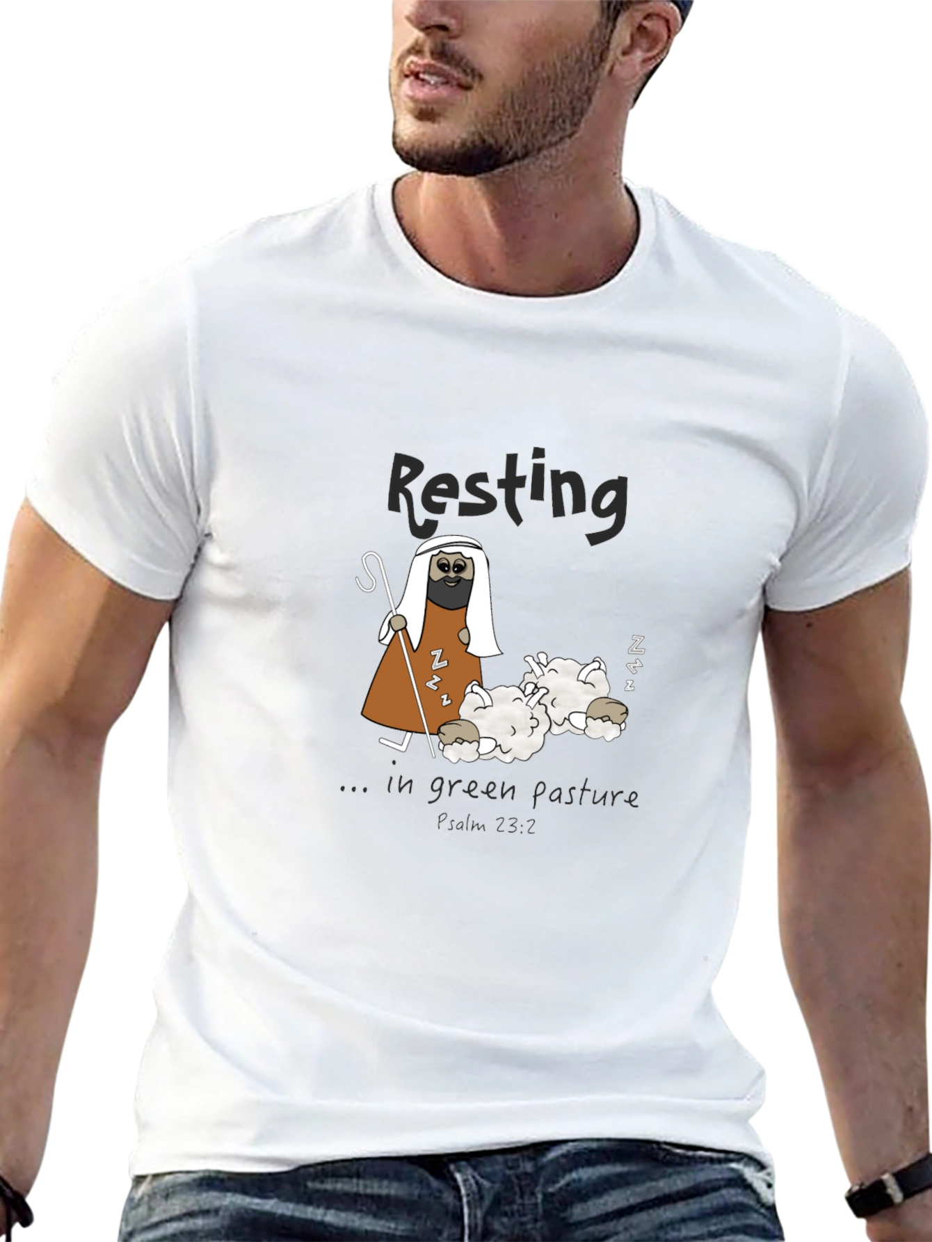 Resting Shepherd Graphic Tee