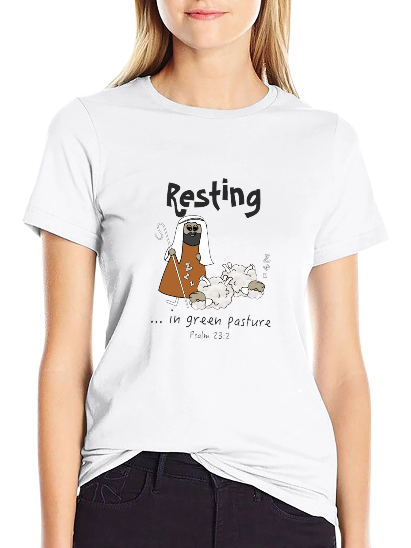 Resting Shepherd Graphic Tee