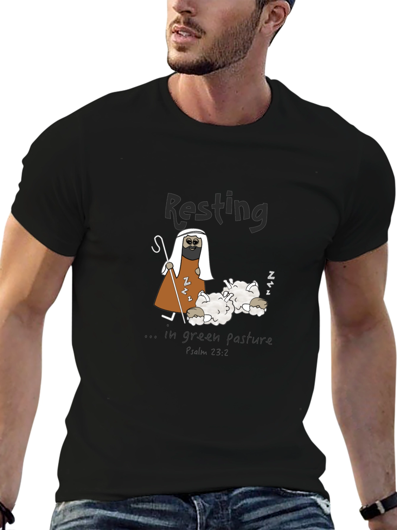 Resting Shepherd Graphic Tee