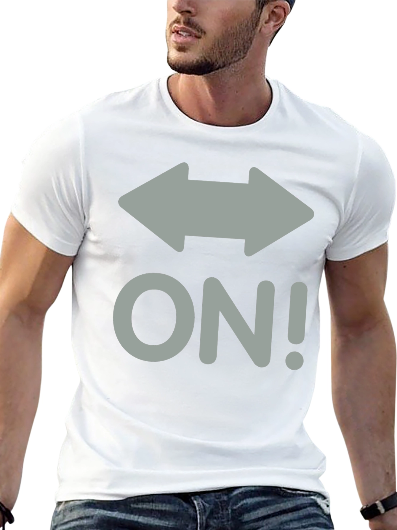 Dual Directional On! Graphic T-Shirt