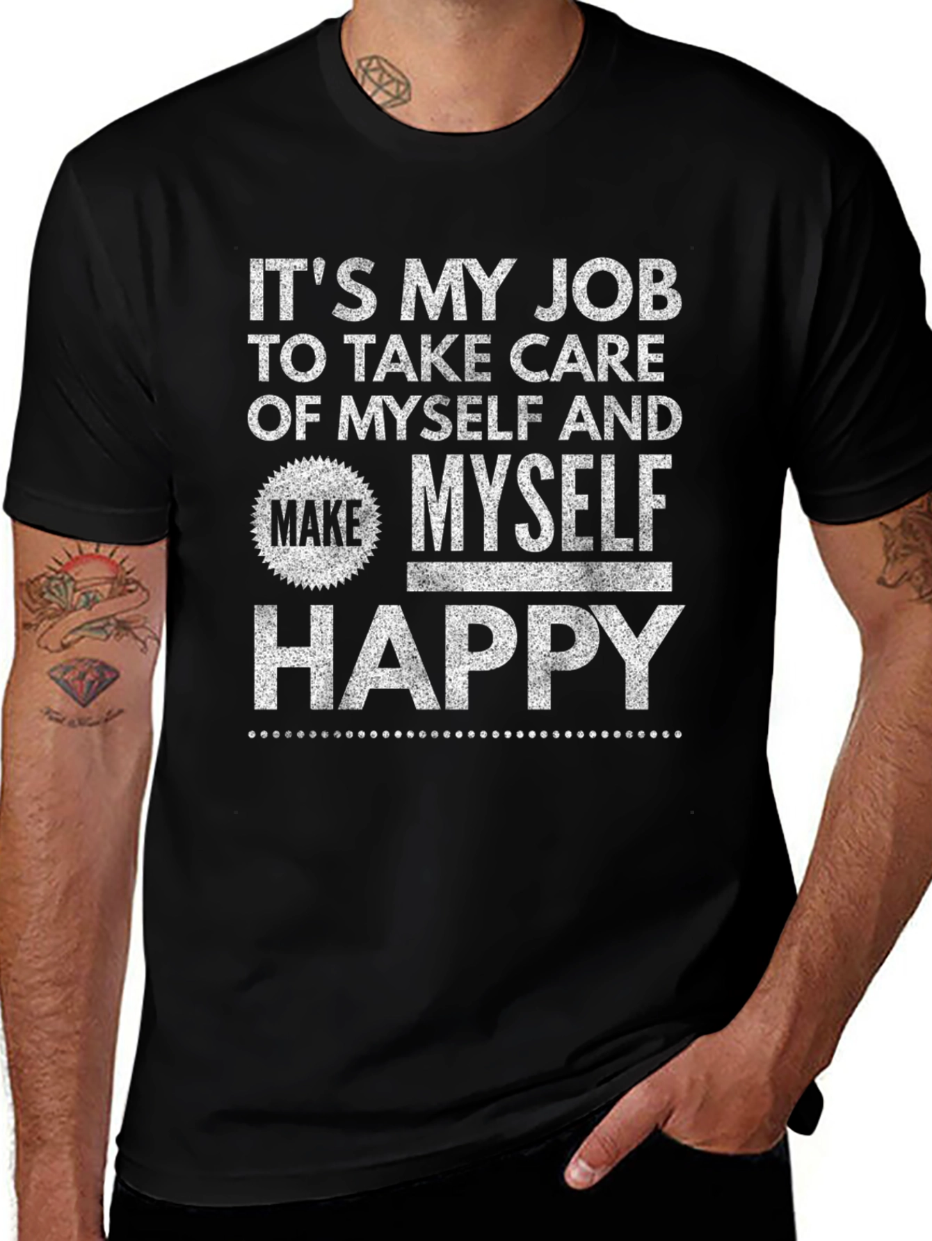Its My Job T-Shirt Funny Slogan Tee