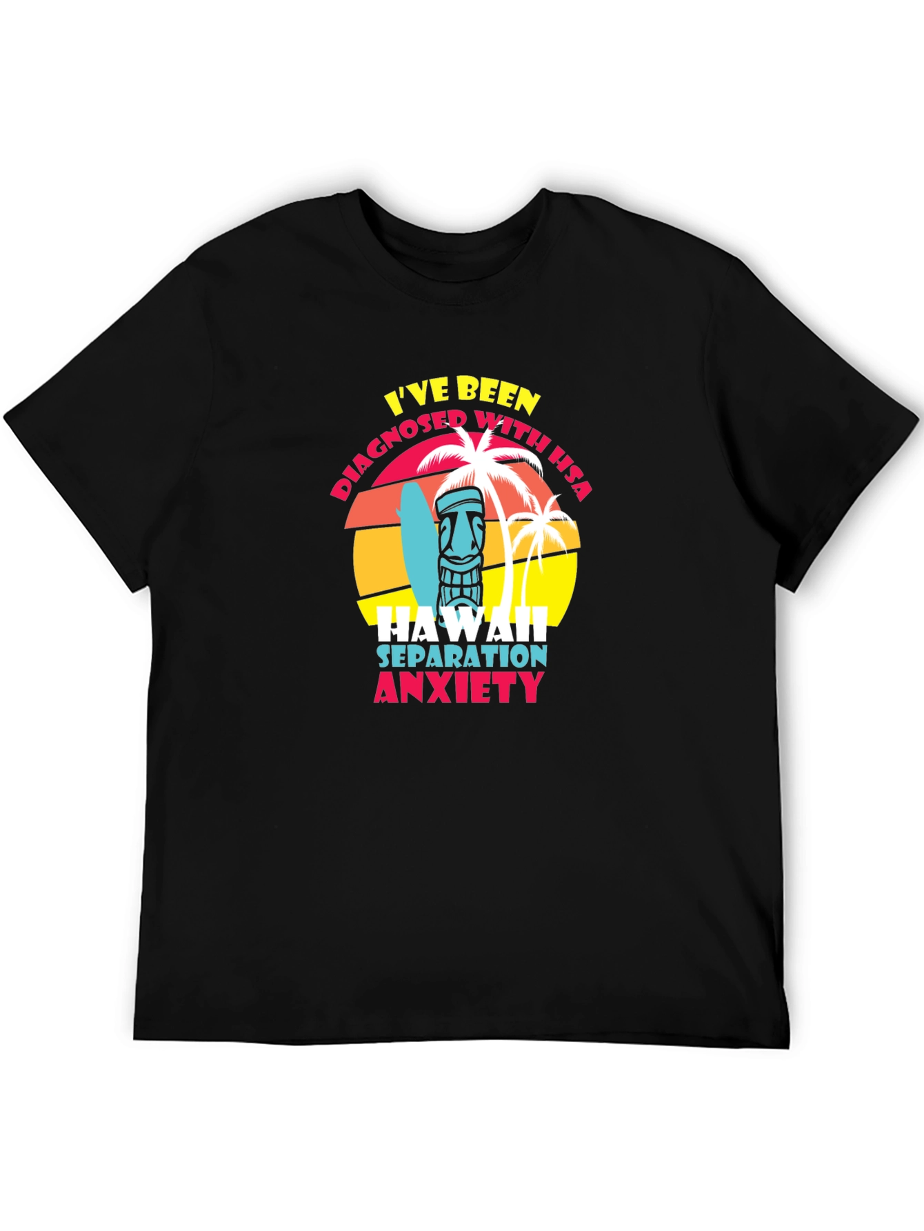 Hawaii Separation Anxiety Graphic T-Shirt