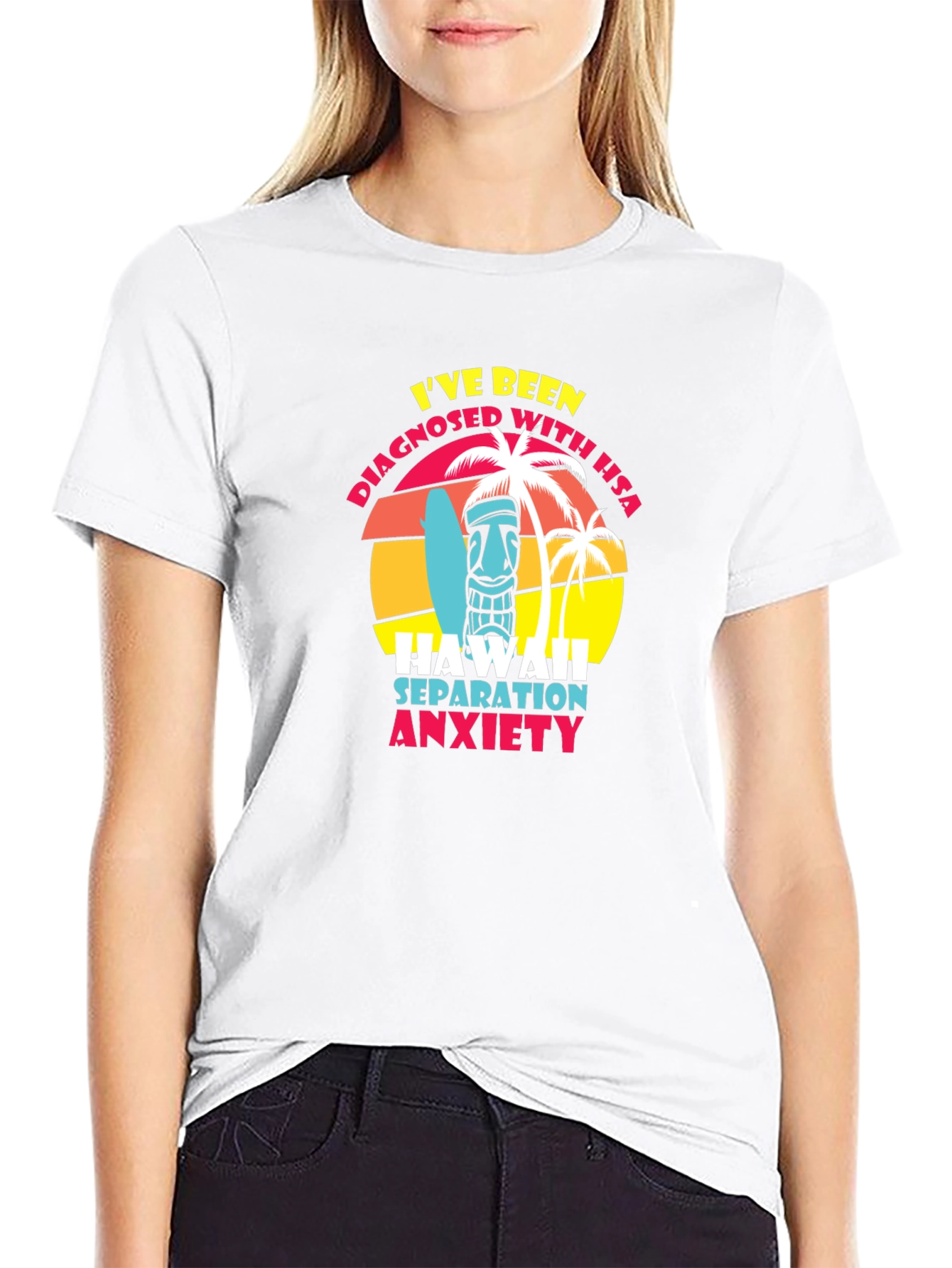 Hawaii Separation Anxiety Graphic T-Shirt