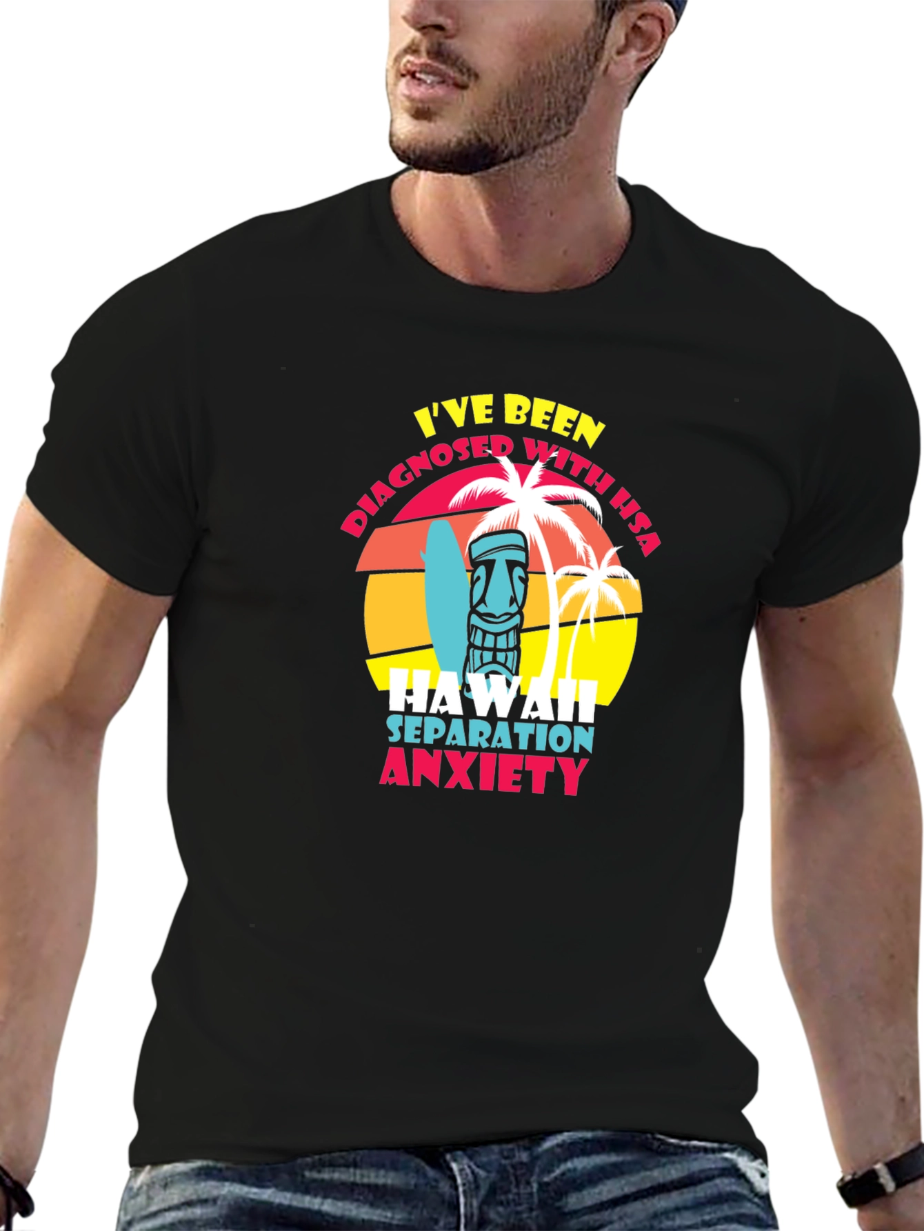 Hawaii Separation Anxiety Graphic T-Shirt