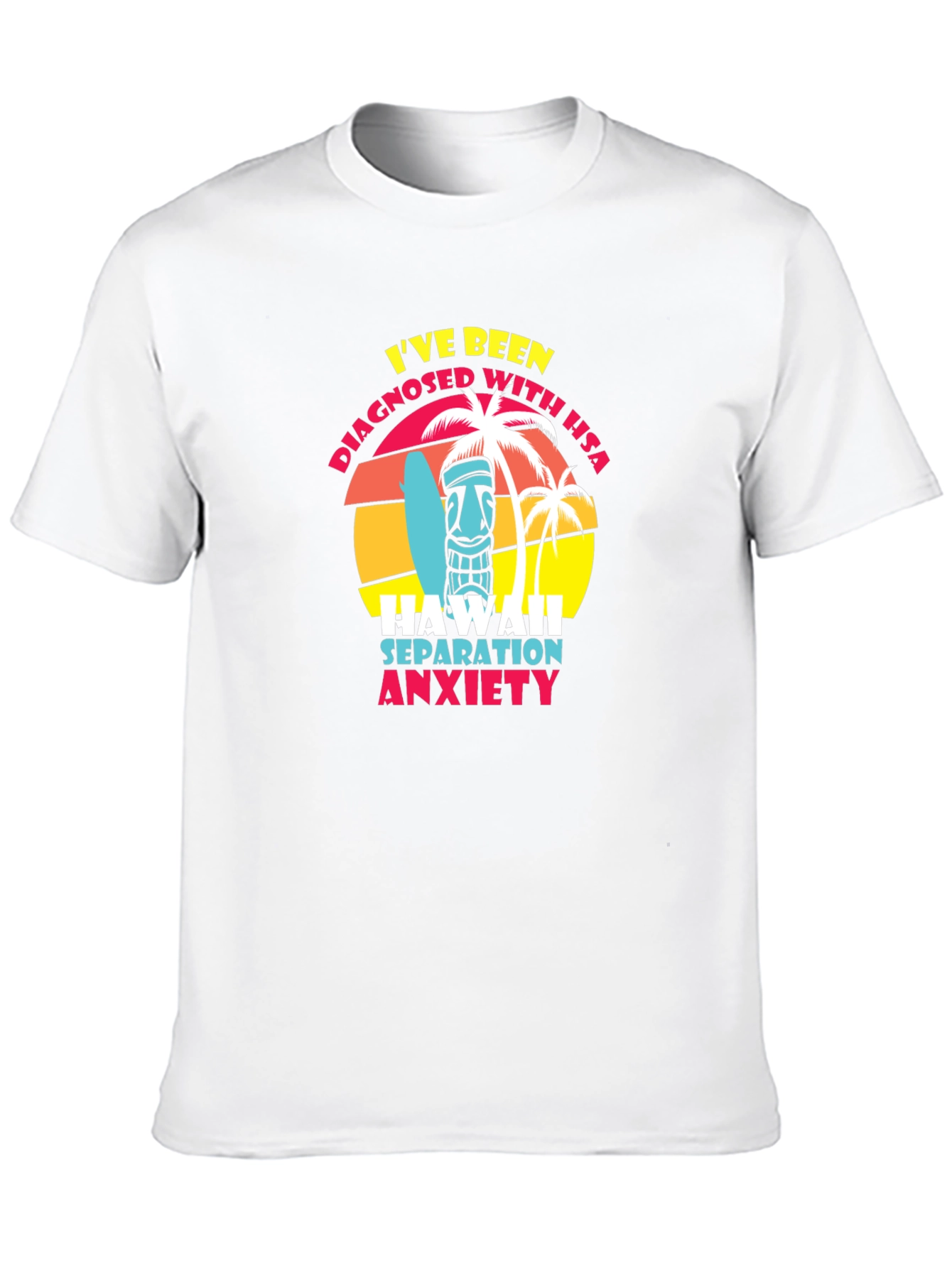 Hawaii Separation Anxiety Graphic T-Shirt