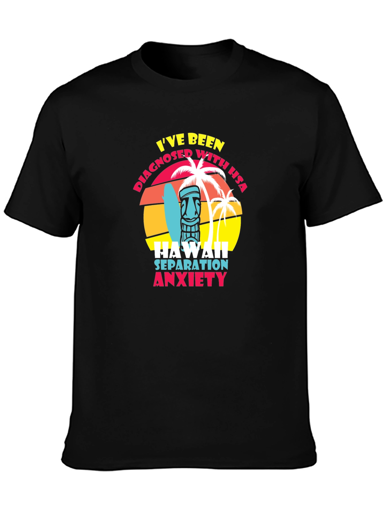 Hawaii Separation Anxiety Graphic T-Shirt