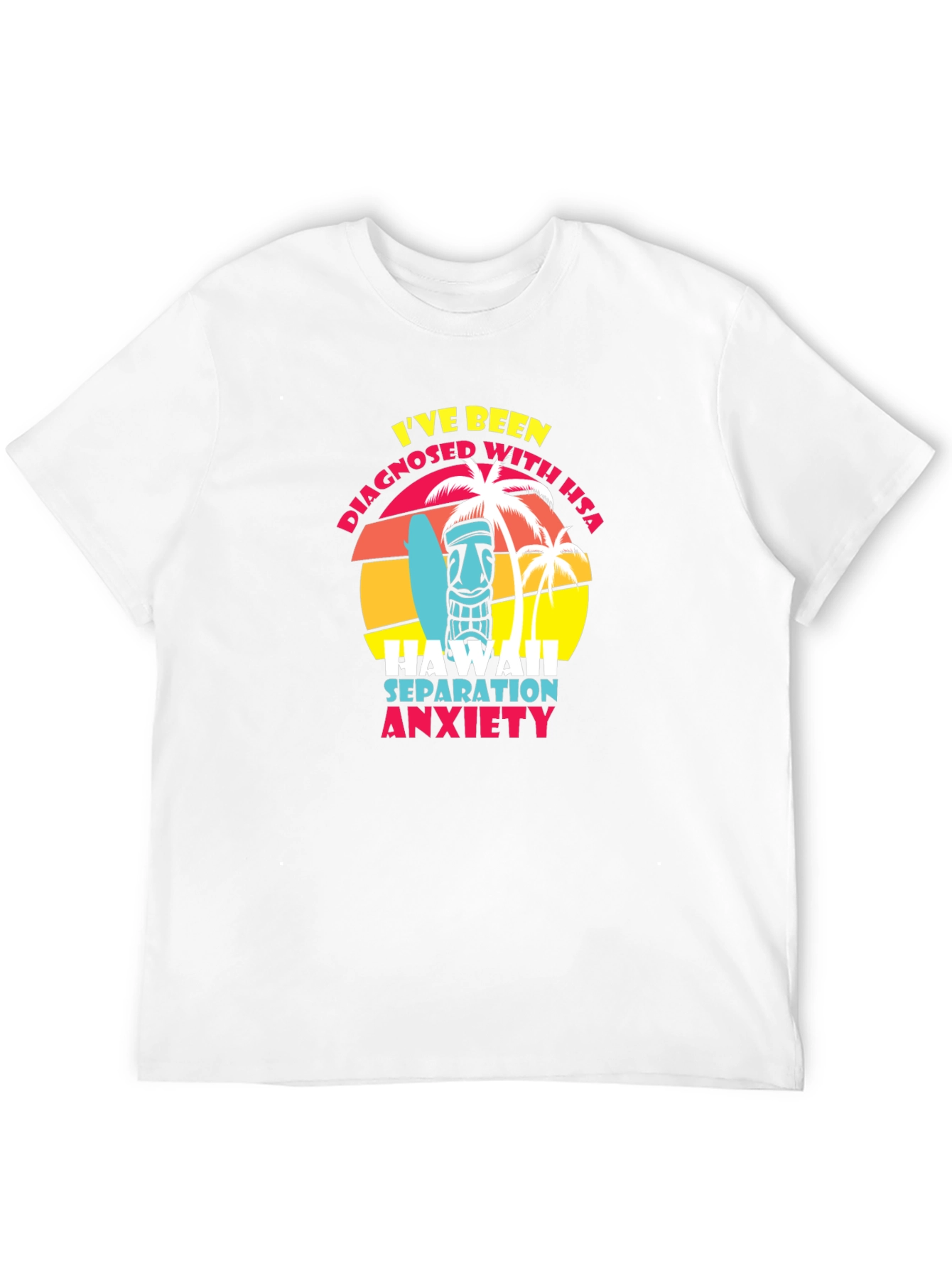 Hawaii Separation Anxiety Graphic T-Shirt