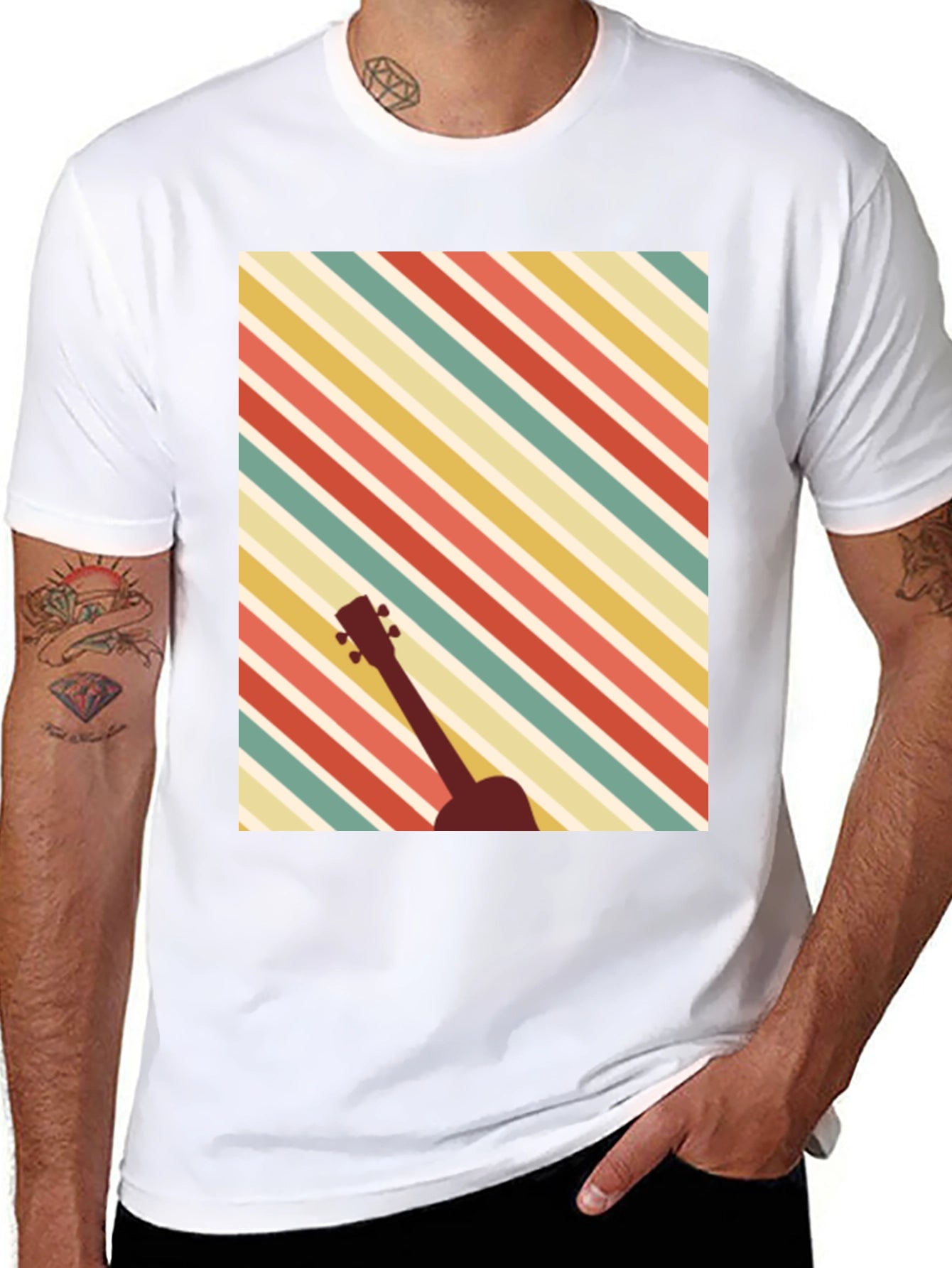 Retro Guitar T-Shirt