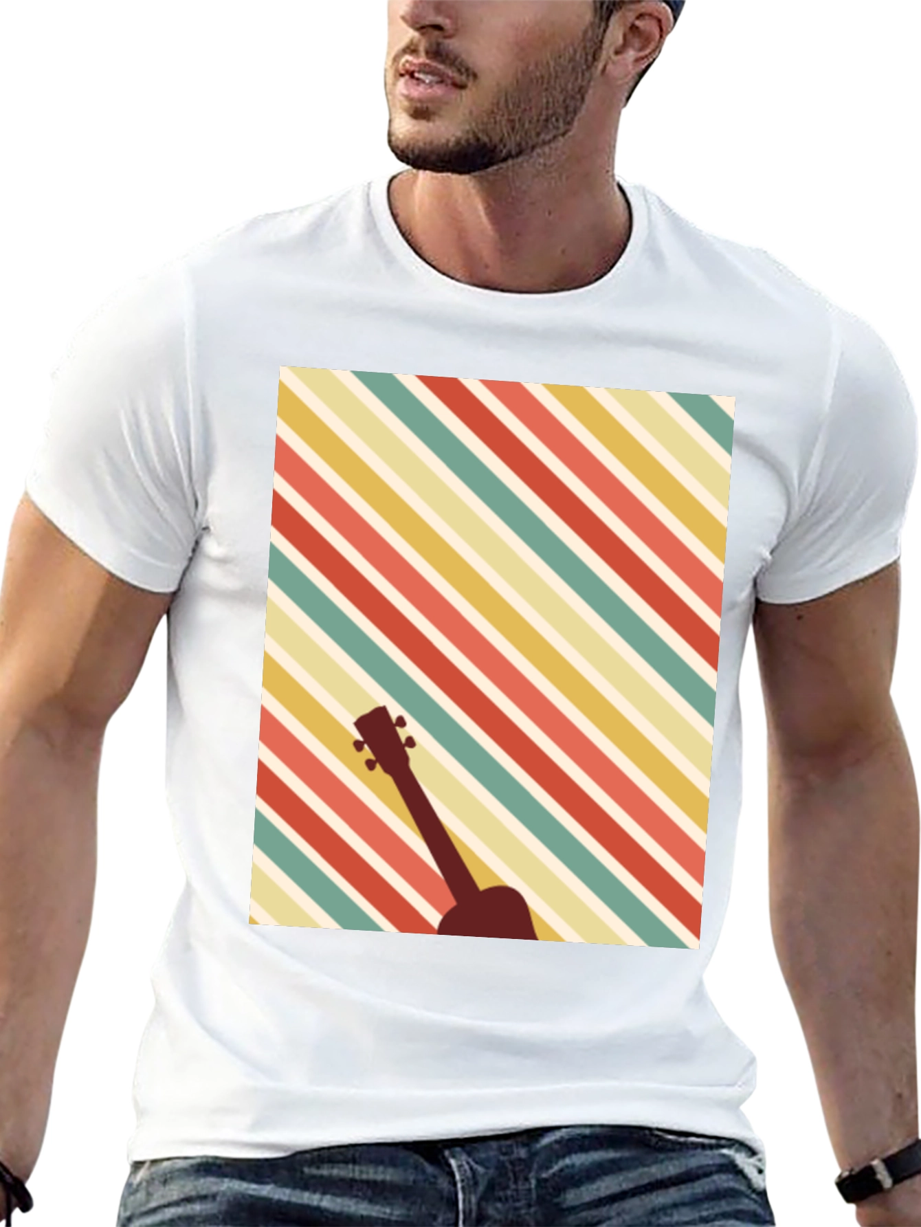 Retro Guitar T-Shirt