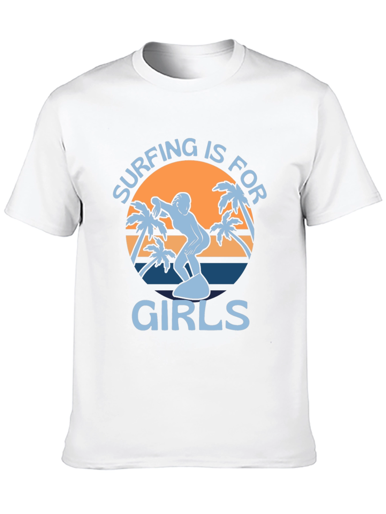 Surfing is for Girls Graphic Tee