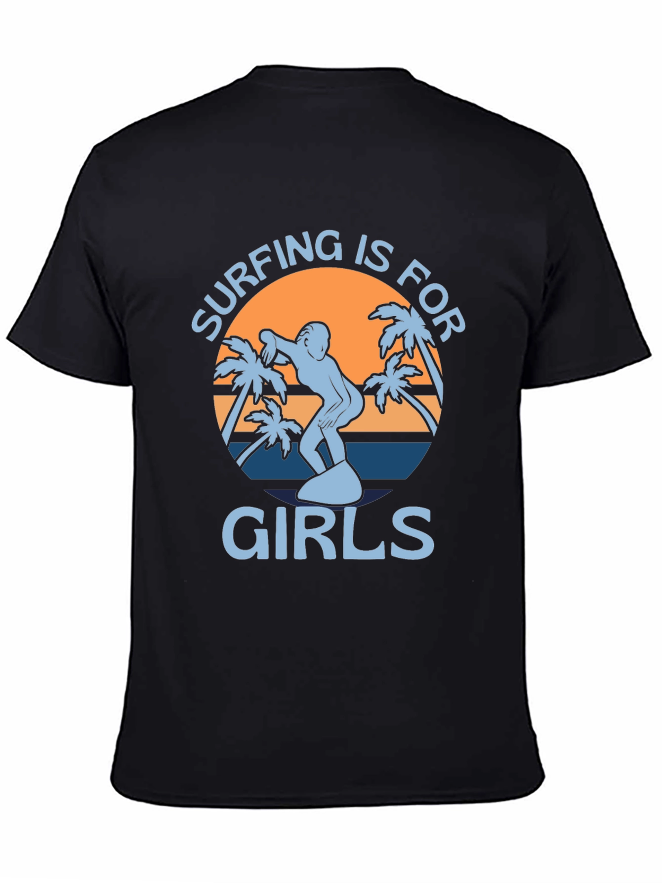 Surfing is for Girls Graphic Tee