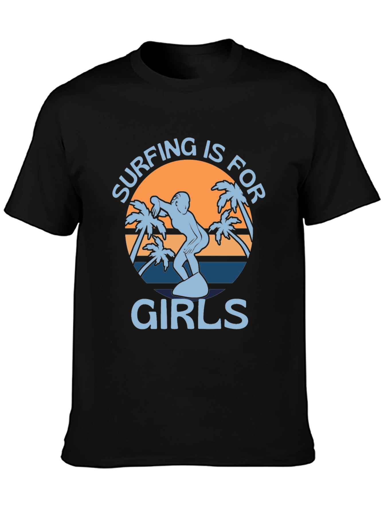 Surfing is for Girls Graphic Tee