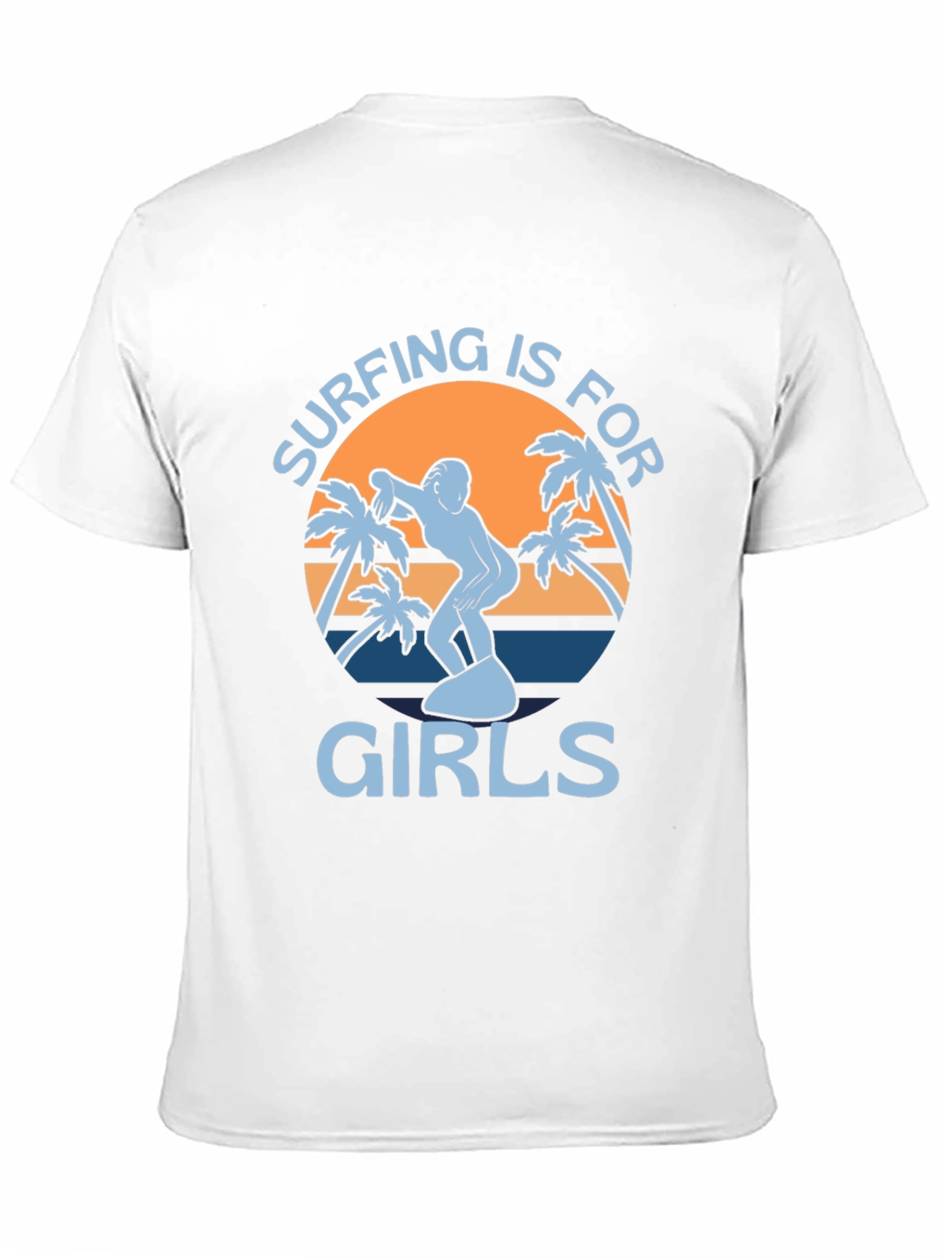 Surfing is for Girls Graphic Tee