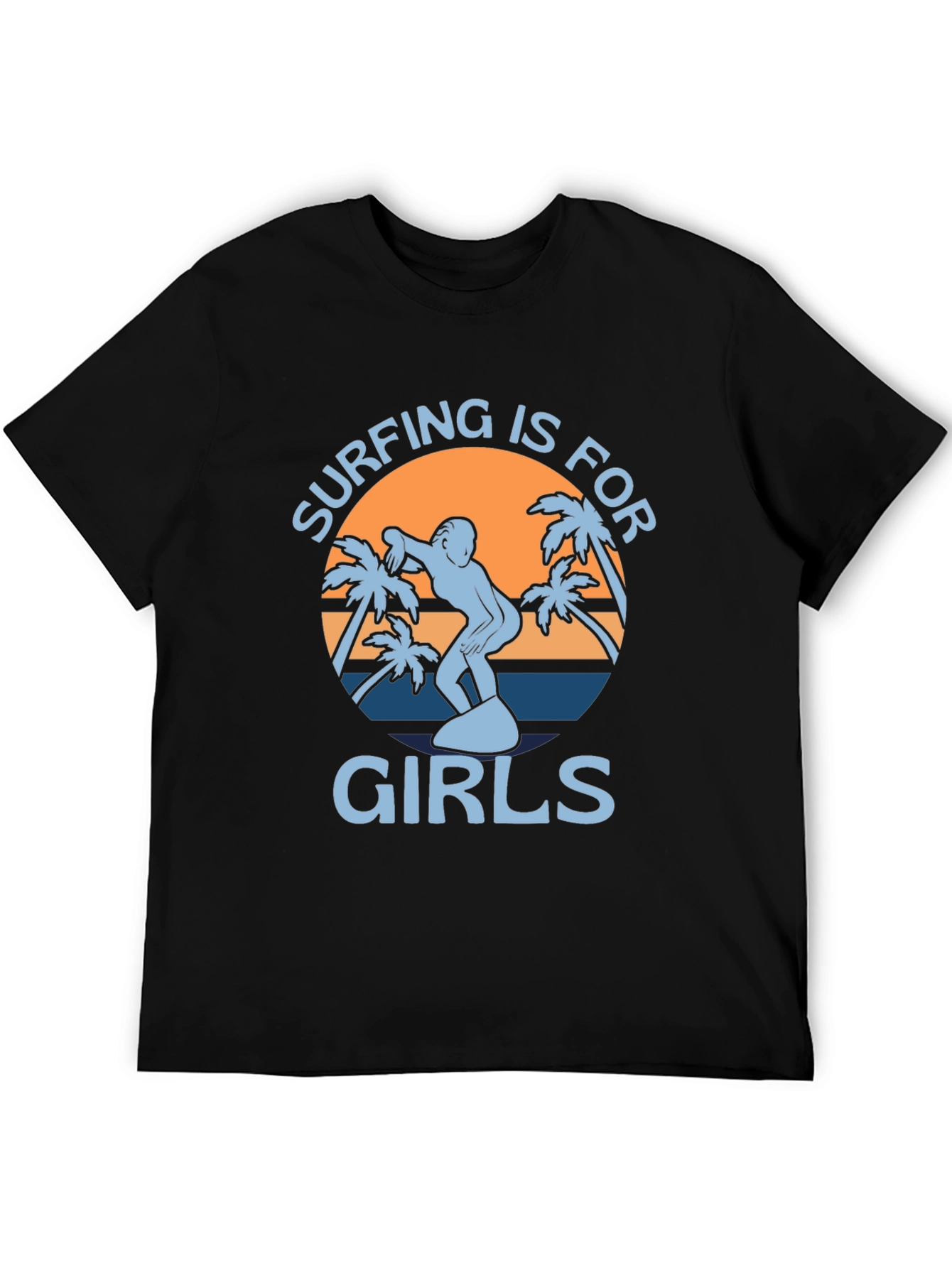 Surfing is for Girls Graphic Tee