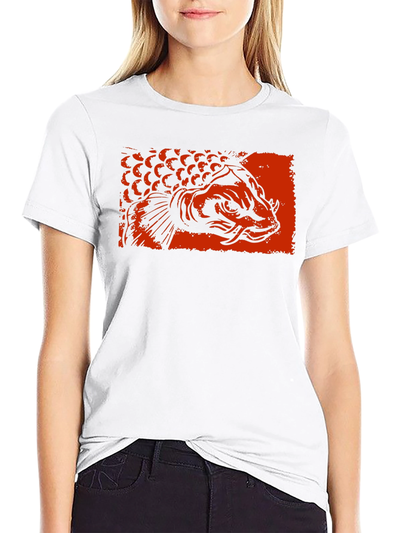 Koi Fish Graphic T-Shirt - Premium Cotton Tee