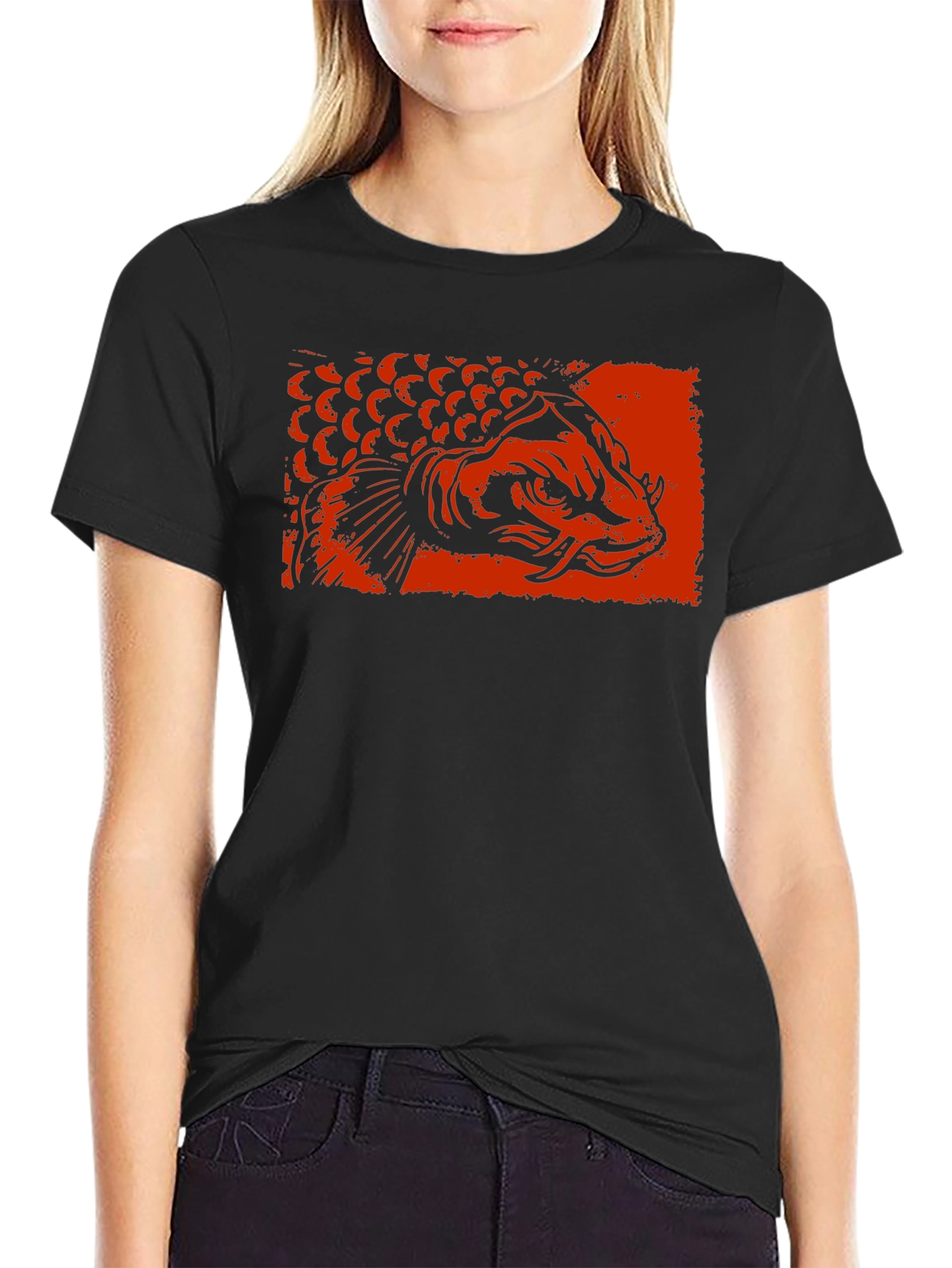 Koi Fish Graphic T-Shirt - Premium Cotton Tee