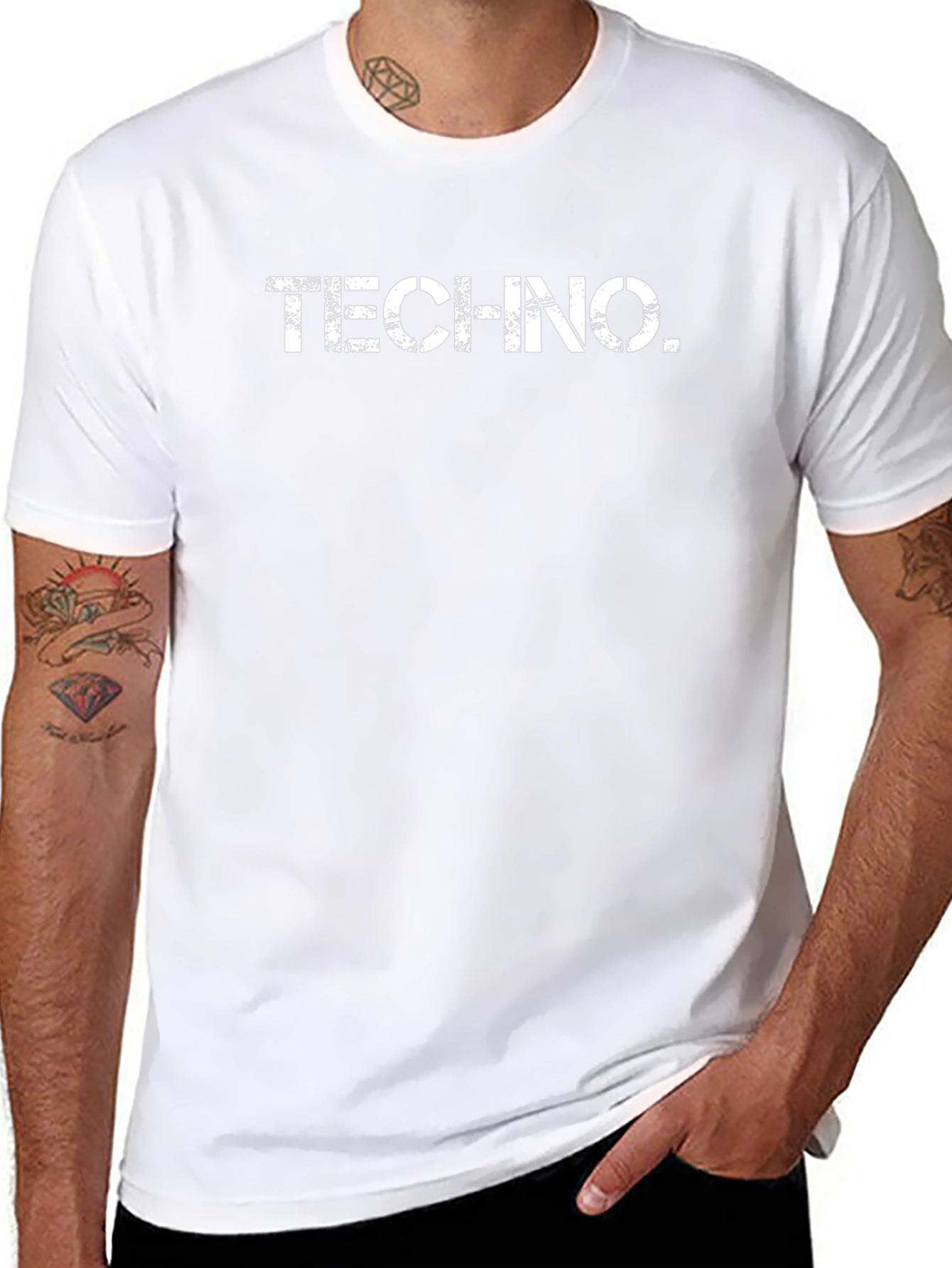 Techno Music Fan T-Shirt - Classic Design