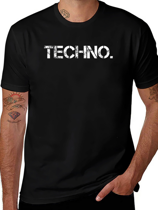 Techno Music Fan T-Shirt - Classic Design