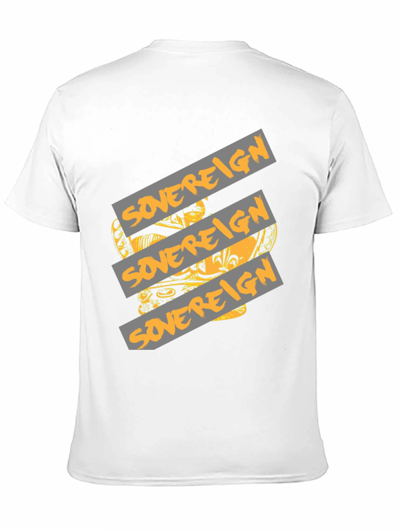 Sovereign Graphic Print Black T-Shirt