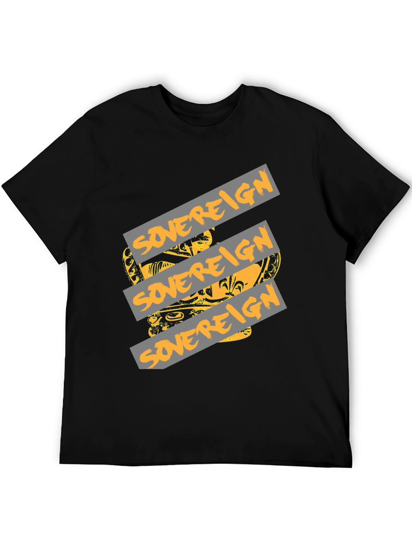 Sovereign Graphic Print Black T-Shirt