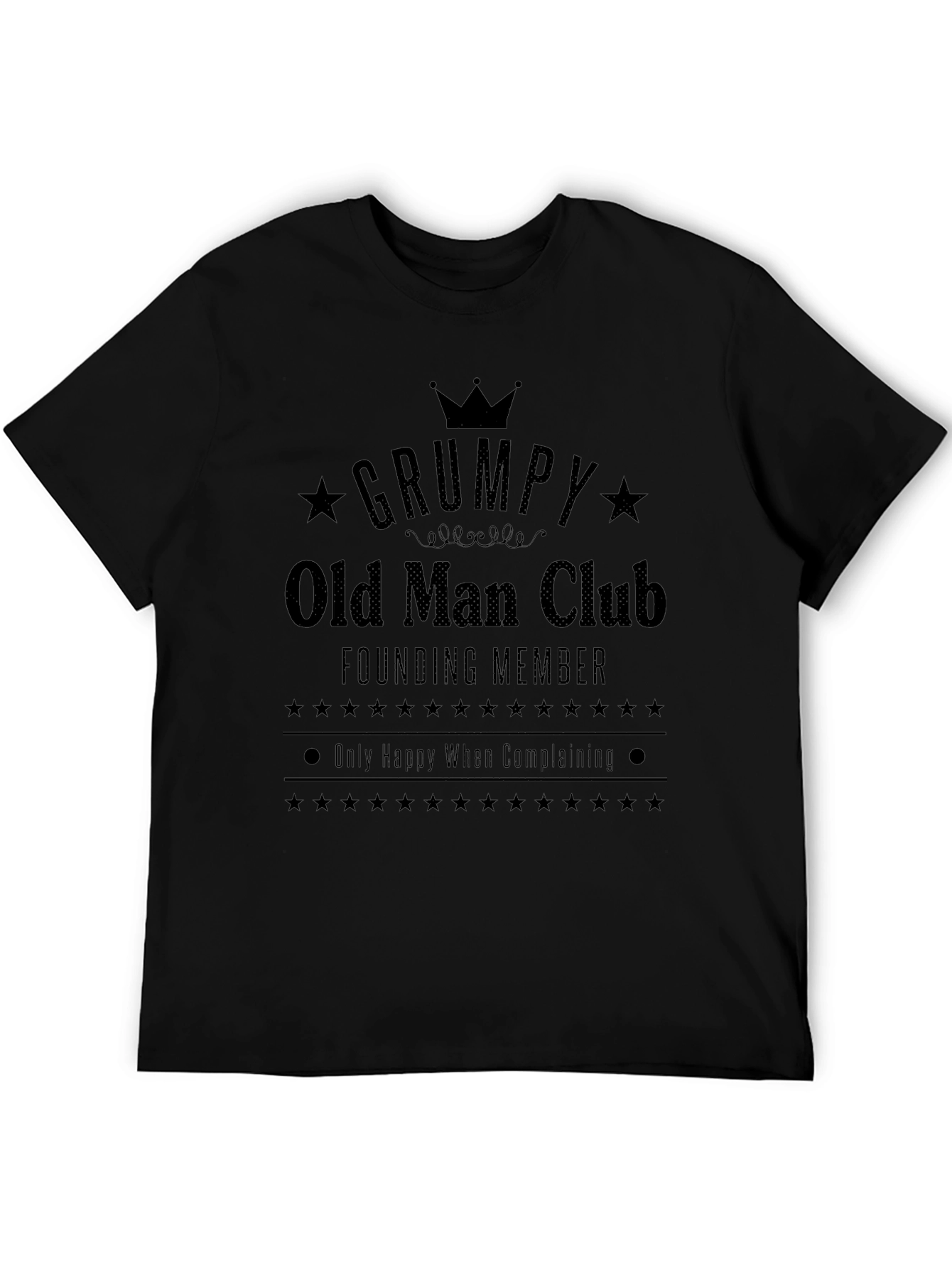 Grumpy Old Man Club T-Shirt - Founding Member