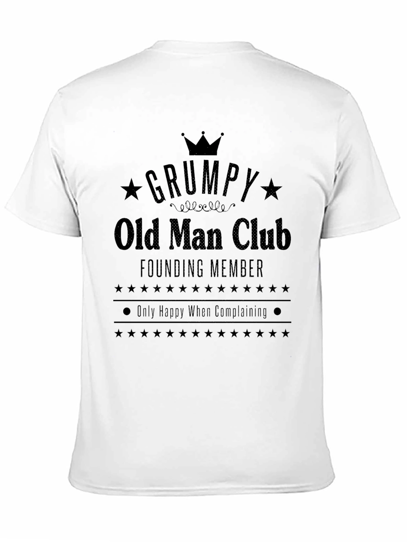 Grumpy Old Man Club T-Shirt - Founding Member