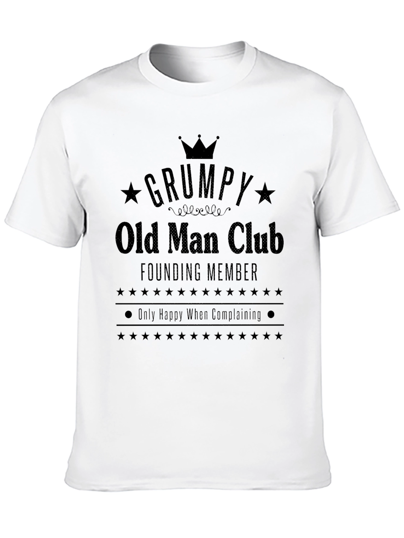 Grumpy Old Man Club T-Shirt - Founding Member