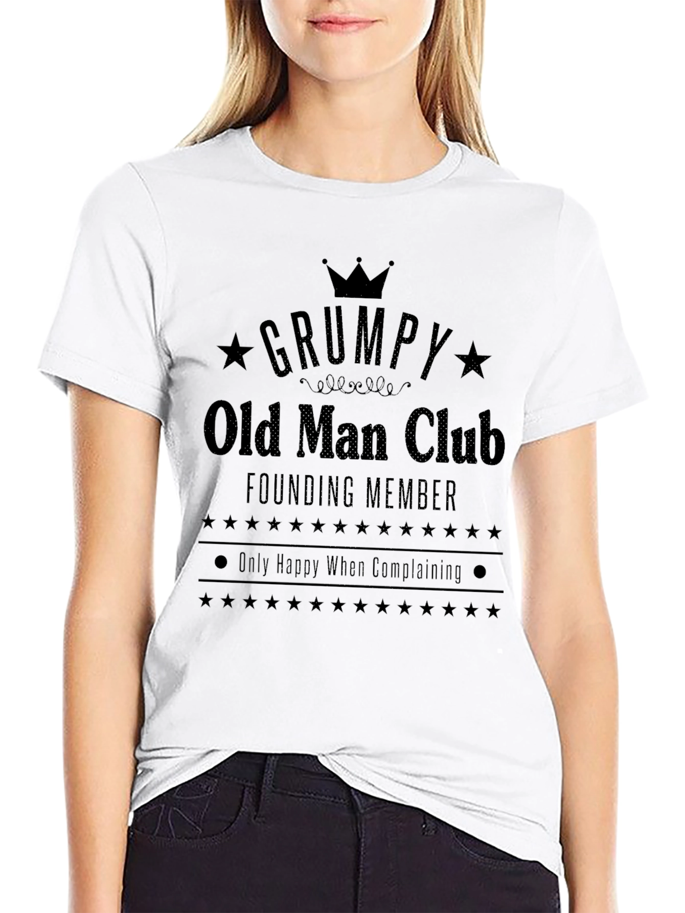 Grumpy Old Man Club T-Shirt - Founding Member