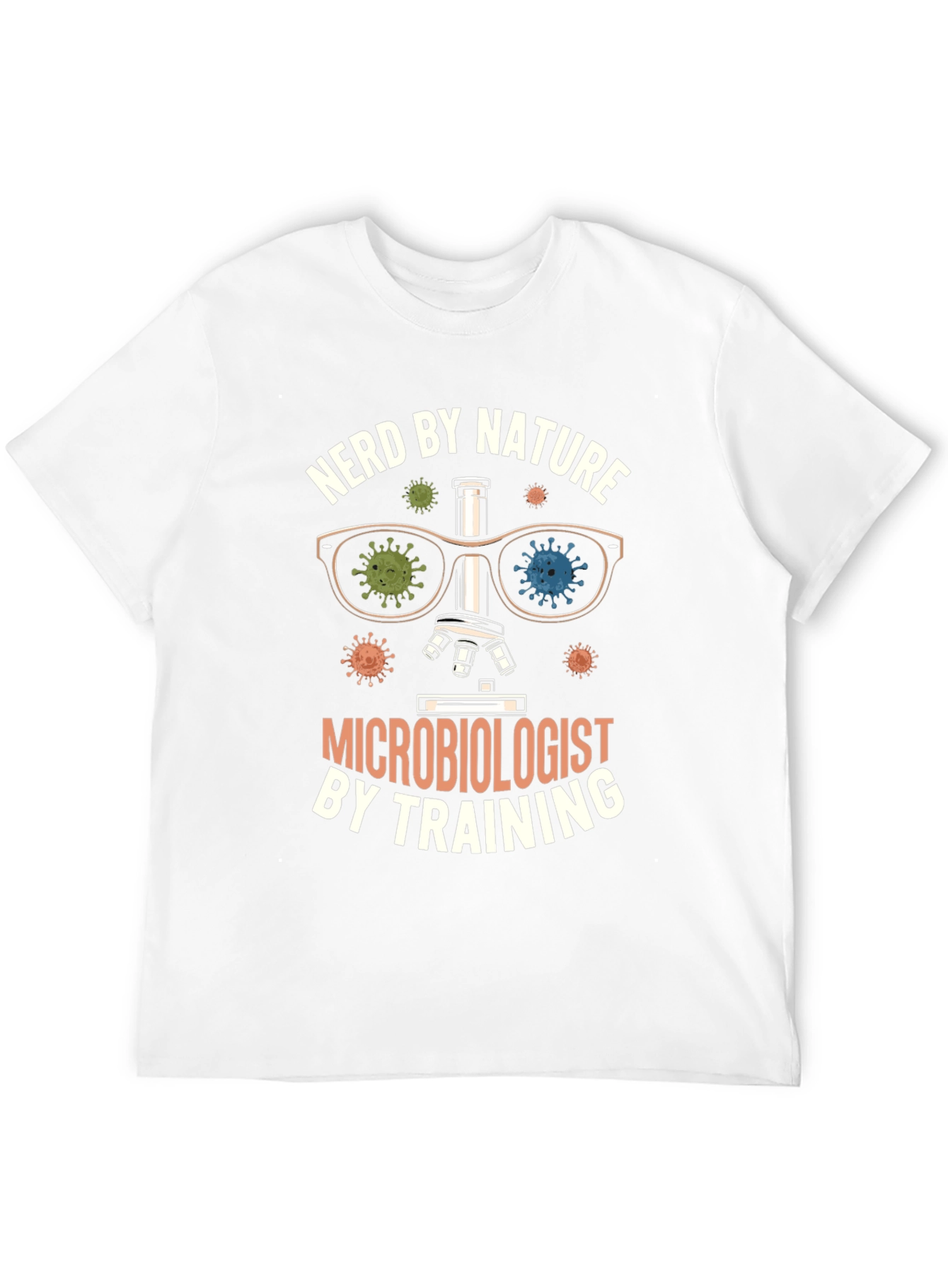 Nerd By Nature Microbiologist T-Shirt