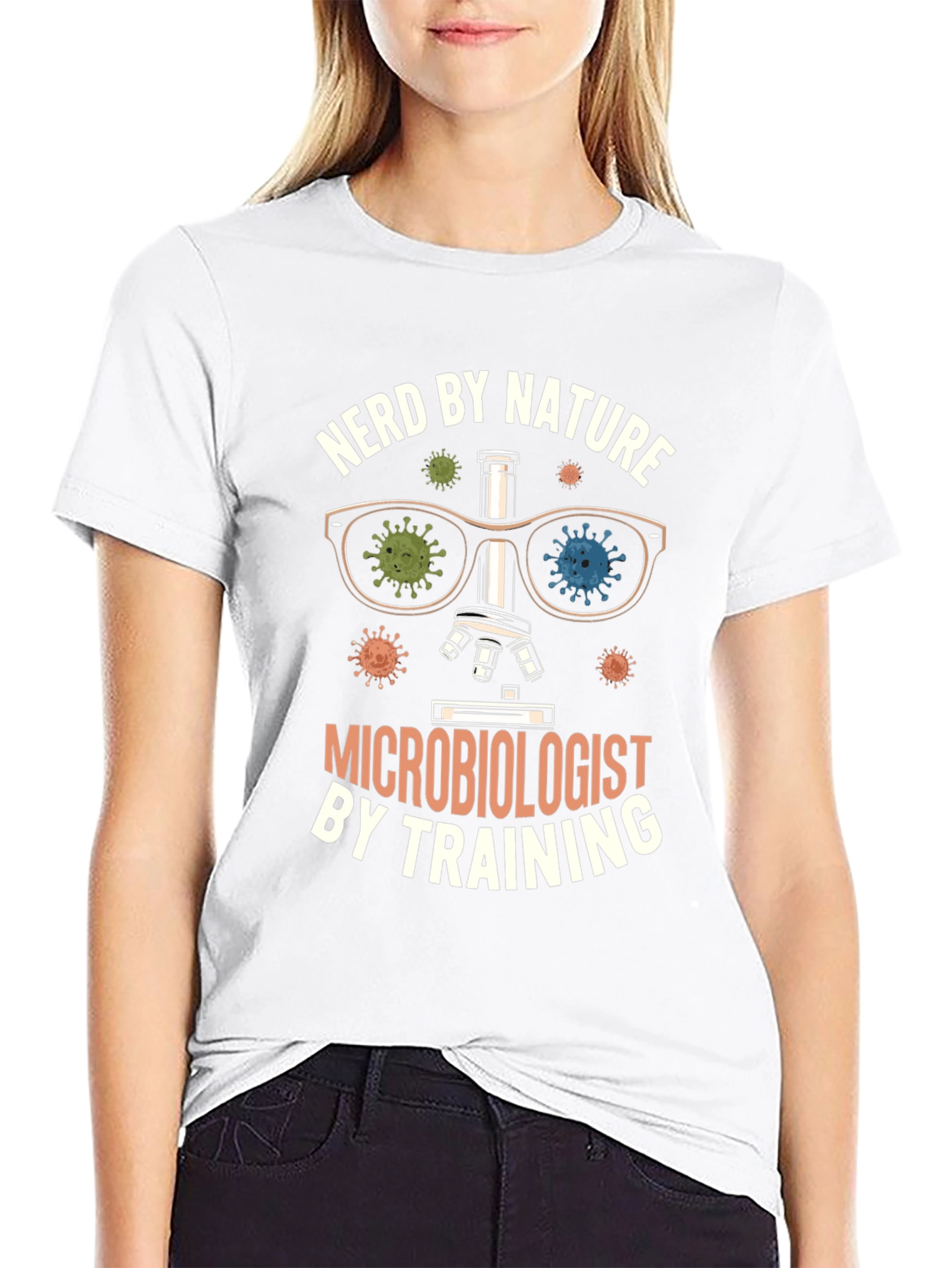 Nerd By Nature Microbiologist T-Shirt