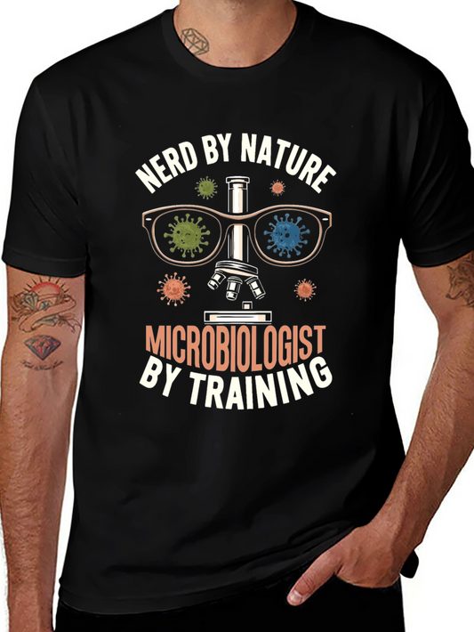 Nerd By Nature Microbiologist T-Shirt