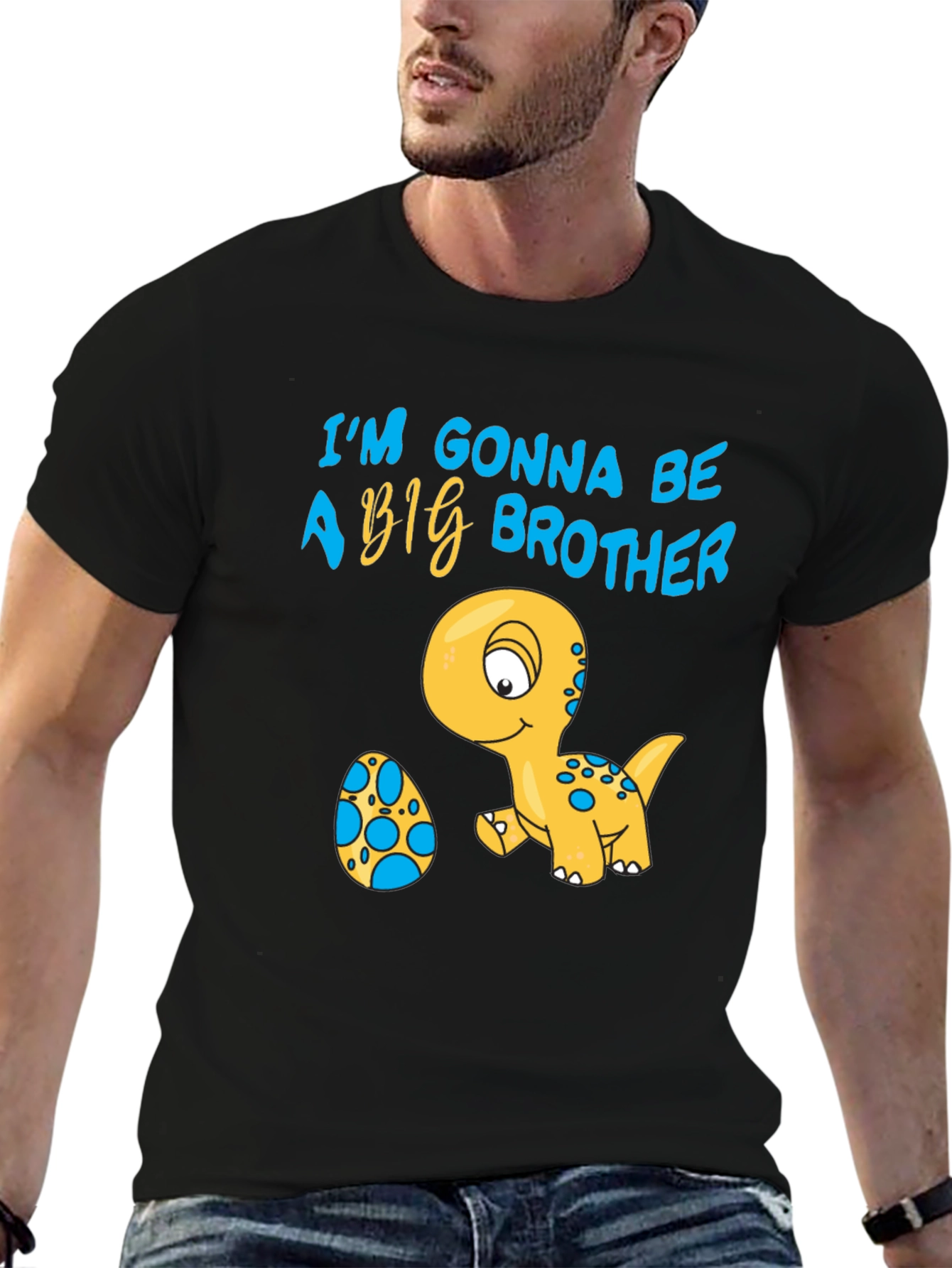 Big Brother Announcement T-Shirt Cute Dinosaur Egg
