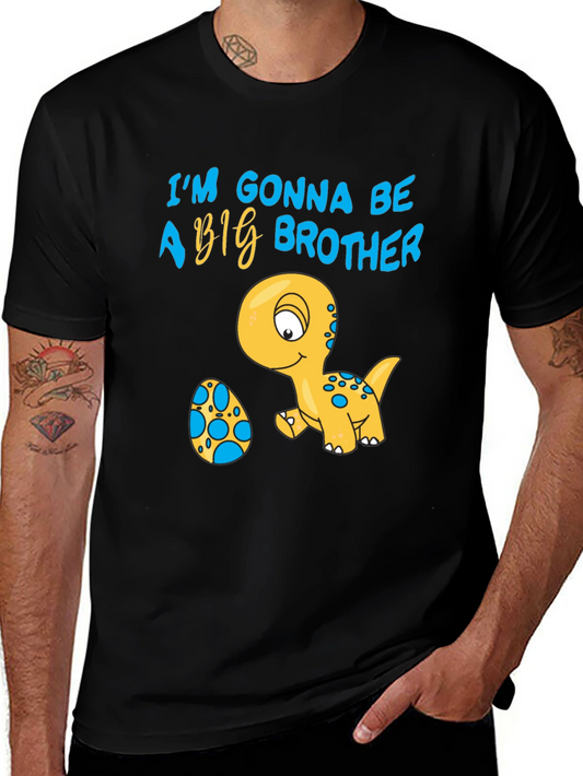 Big Brother Announcement T-Shirt Cute Dinosaur Egg
