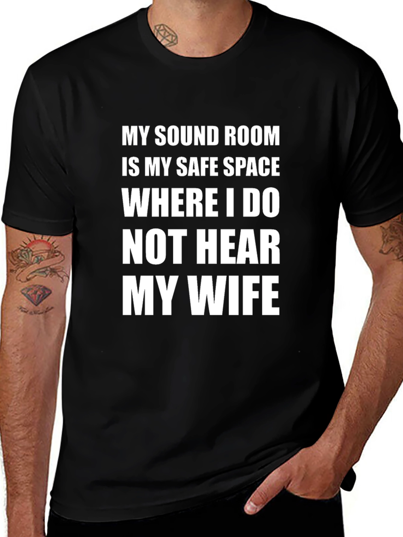My Sound Room My Safe Space Funny T-Shirt