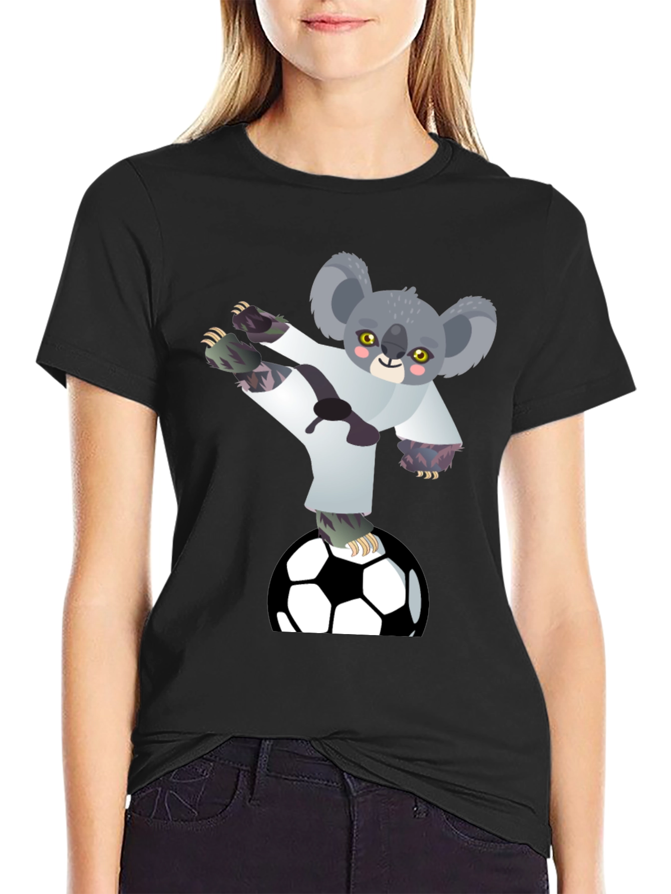 Koala Karate Soccer T-Shirt