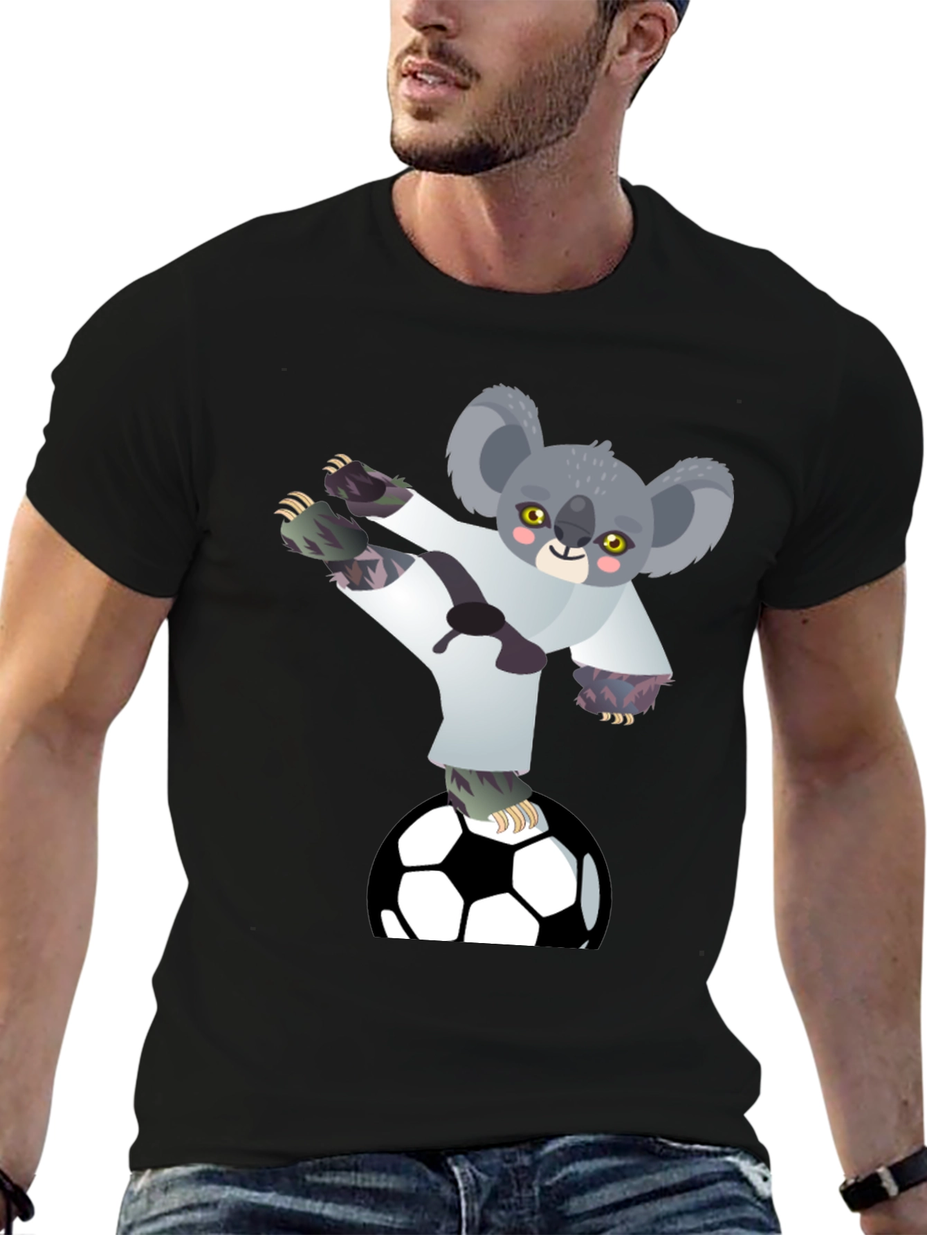 Koala Karate Soccer T-Shirt