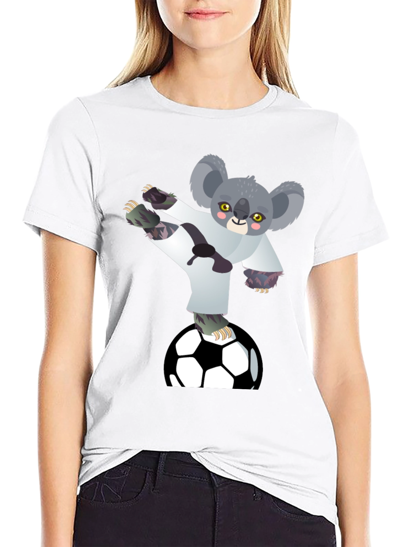 Koala Karate Soccer T-Shirt