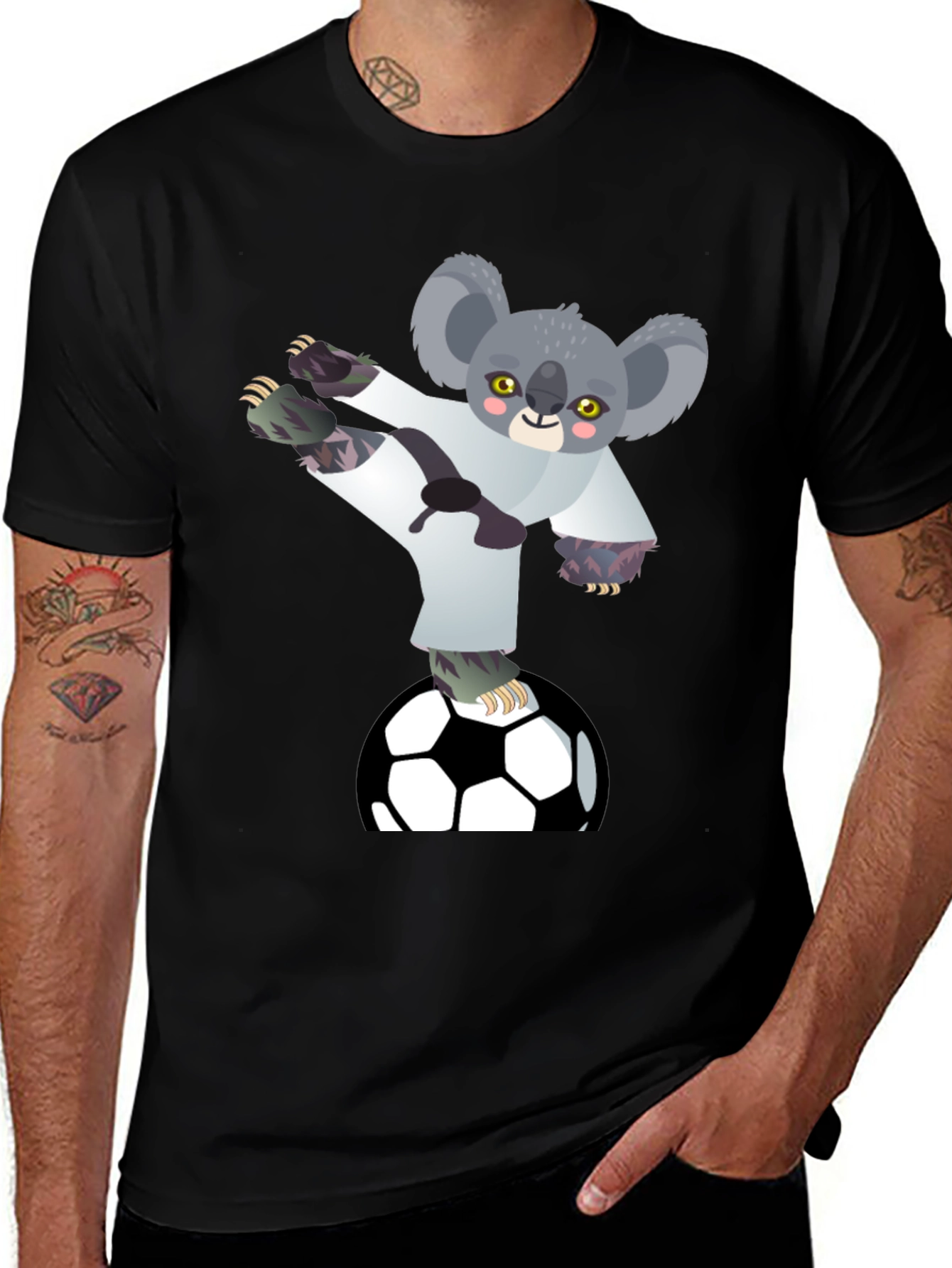 Koala Karate Soccer T-Shirt