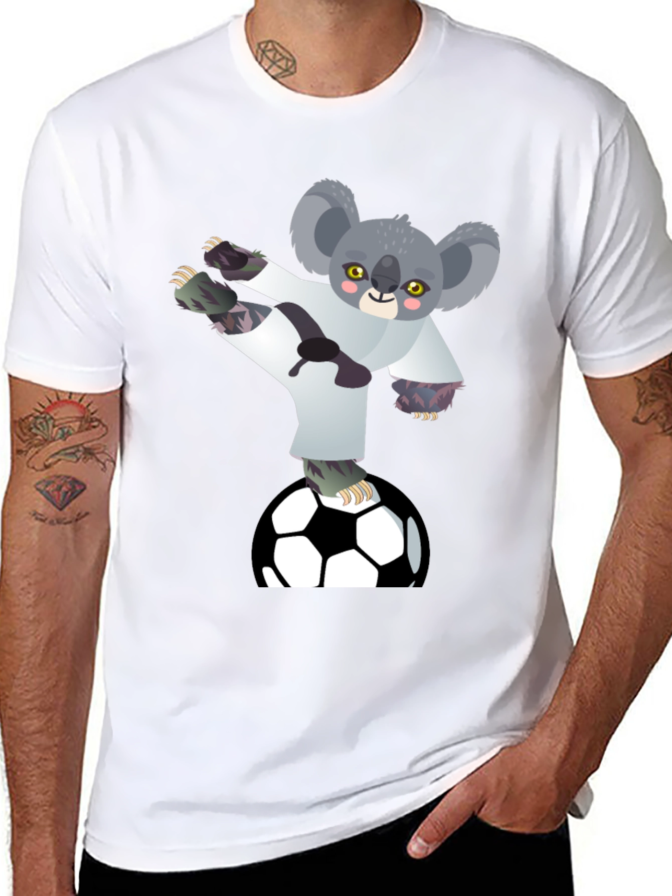 Koala Karate Soccer T-Shirt