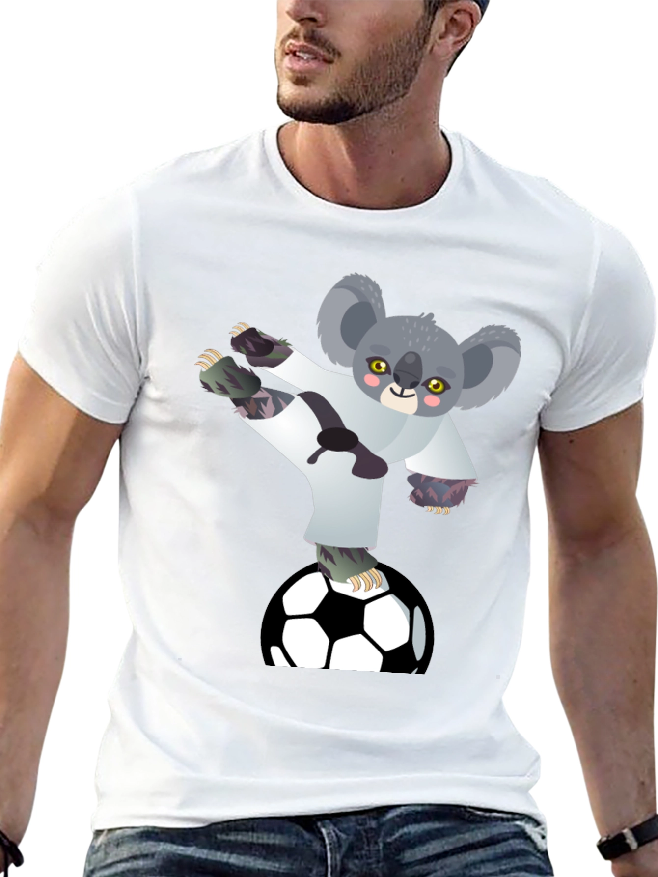Koala Karate Soccer T-Shirt