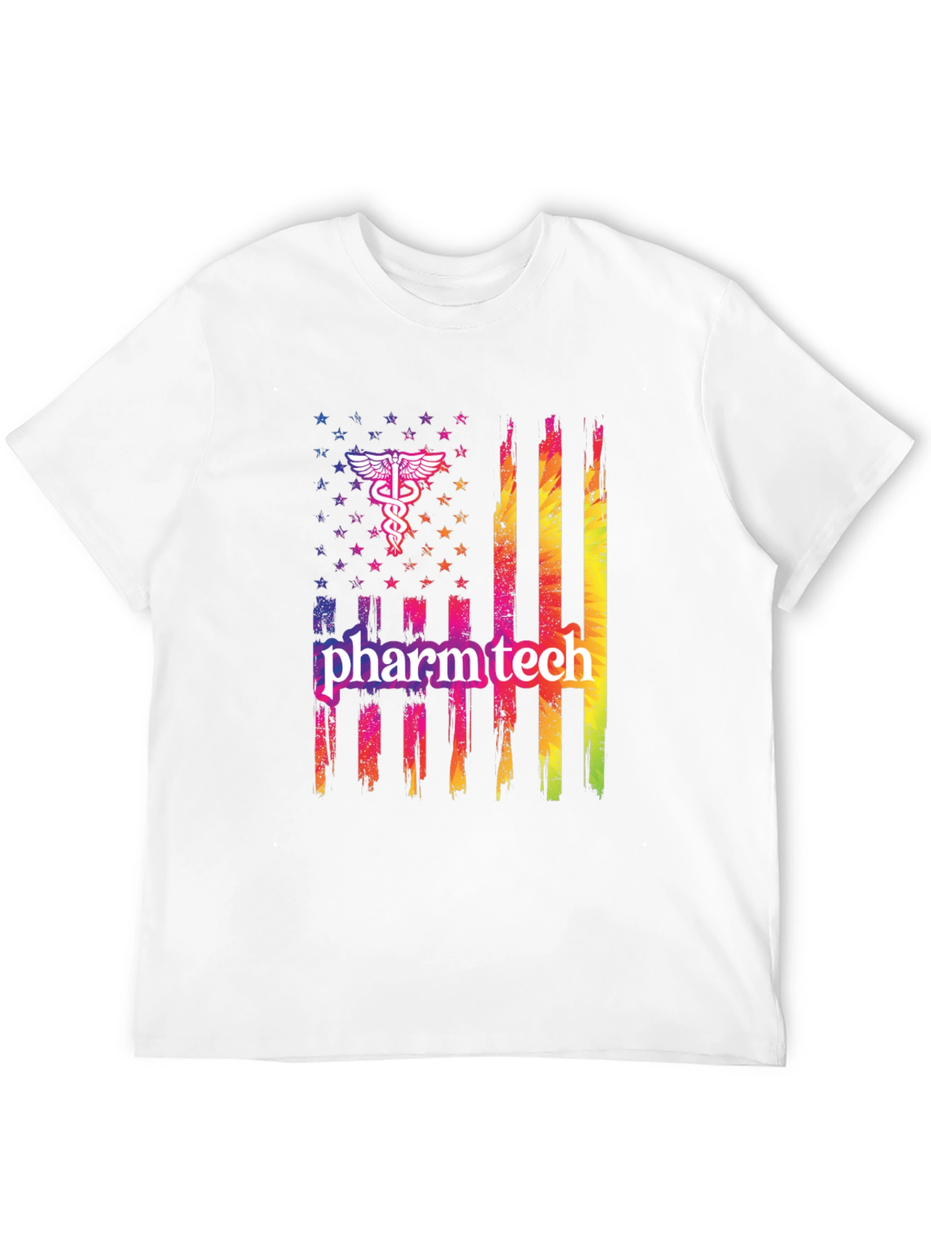 Pharm Tech American Flag T-Shirt