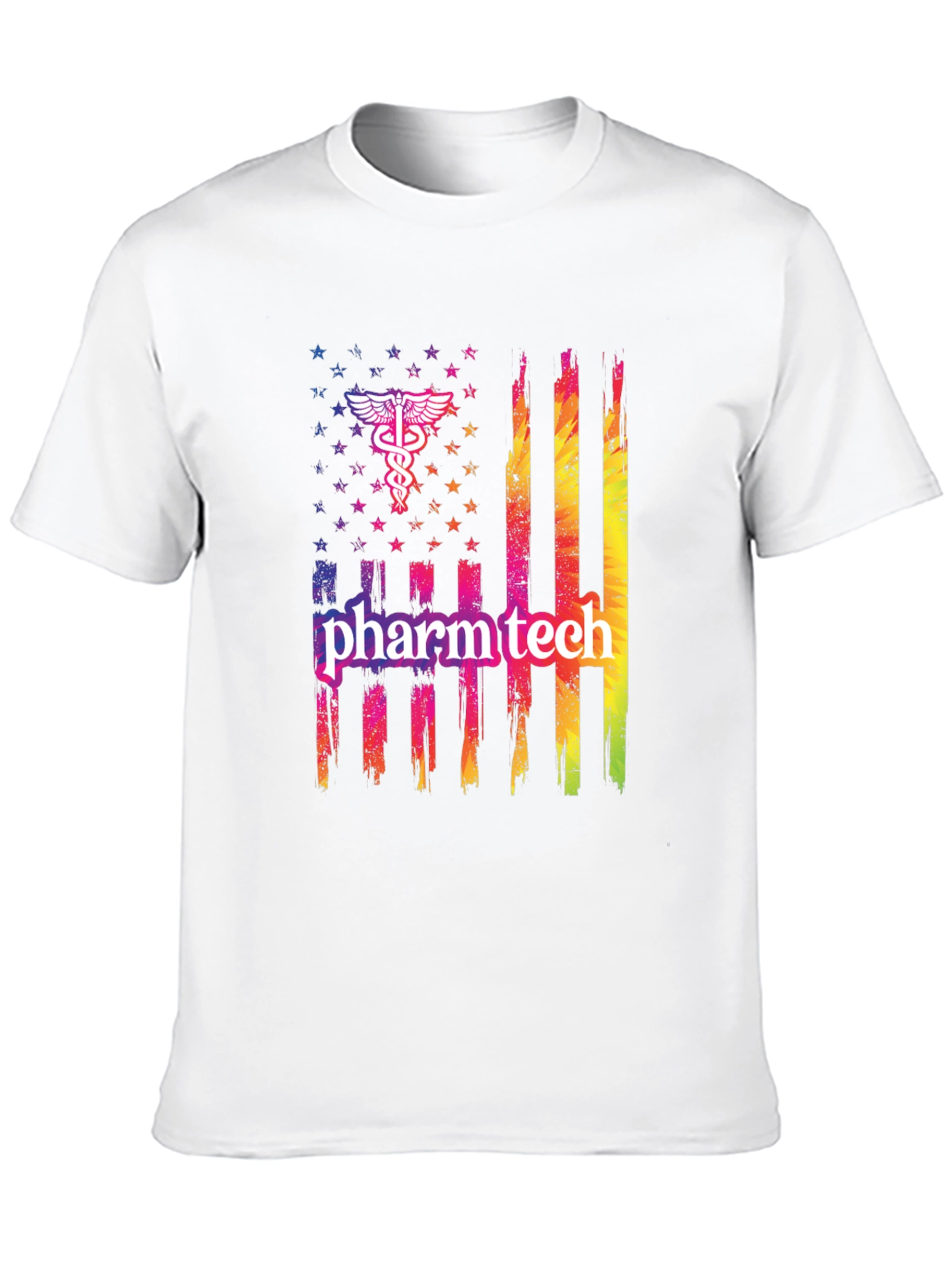 Pharm Tech American Flag T-Shirt