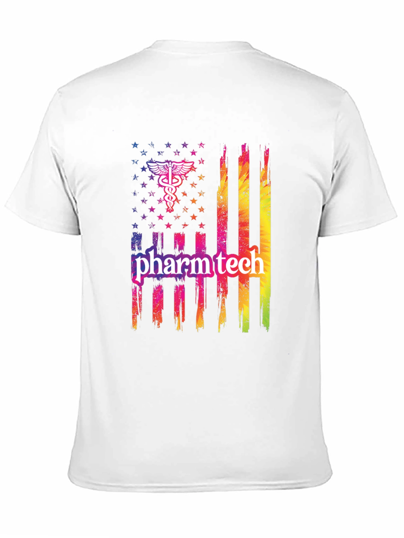 Pharm Tech American Flag T-Shirt