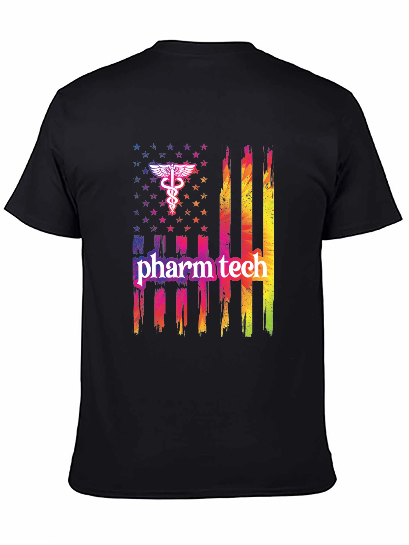 Pharm Tech American Flag T-Shirt