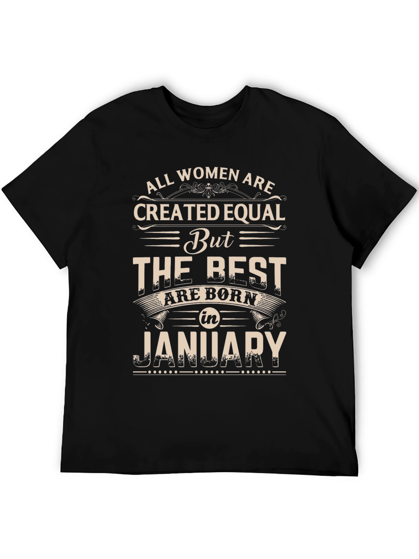 Women Born in January Graphic Tee